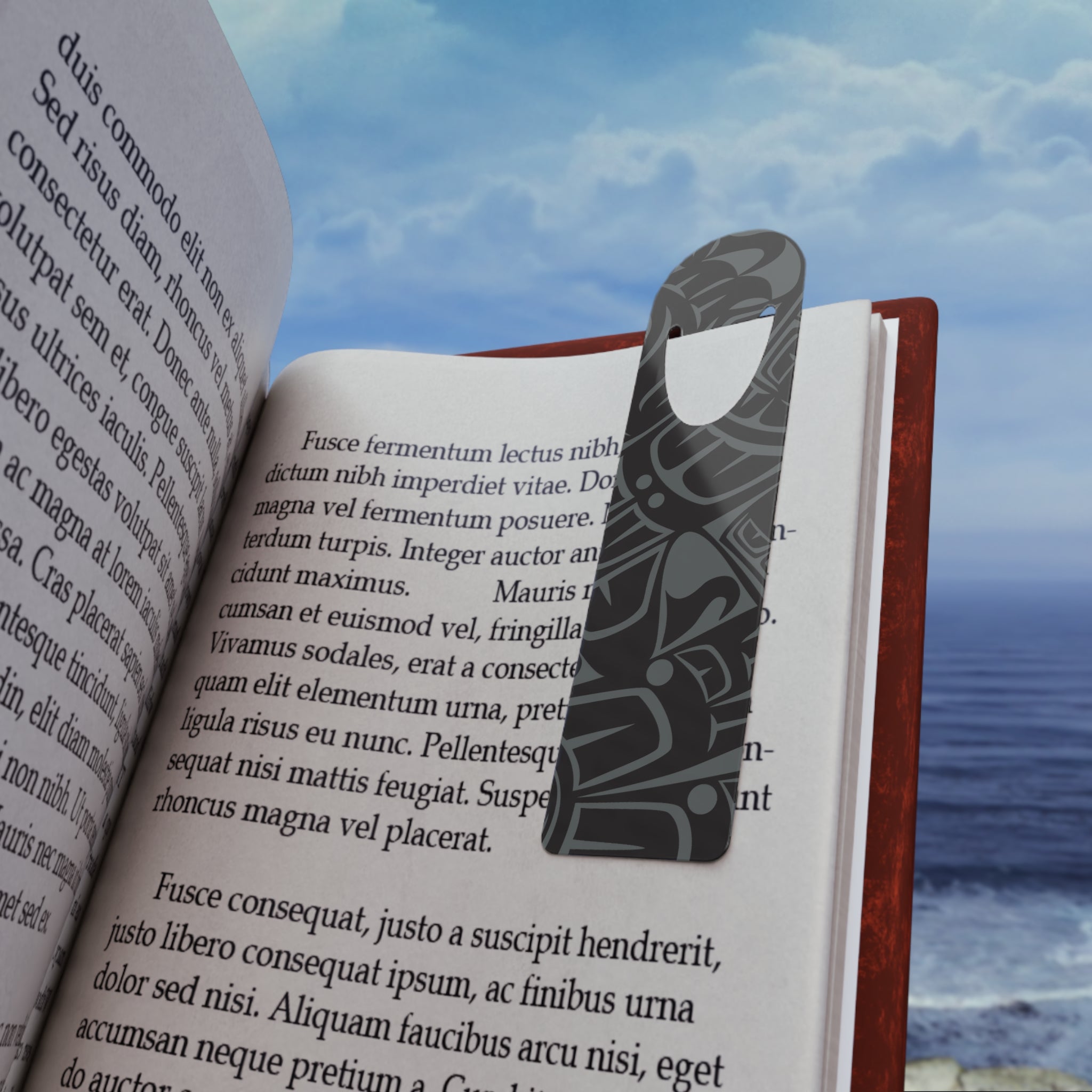 Bookmark - Classic Tribal Smoky Print - Northern Spiritlines™