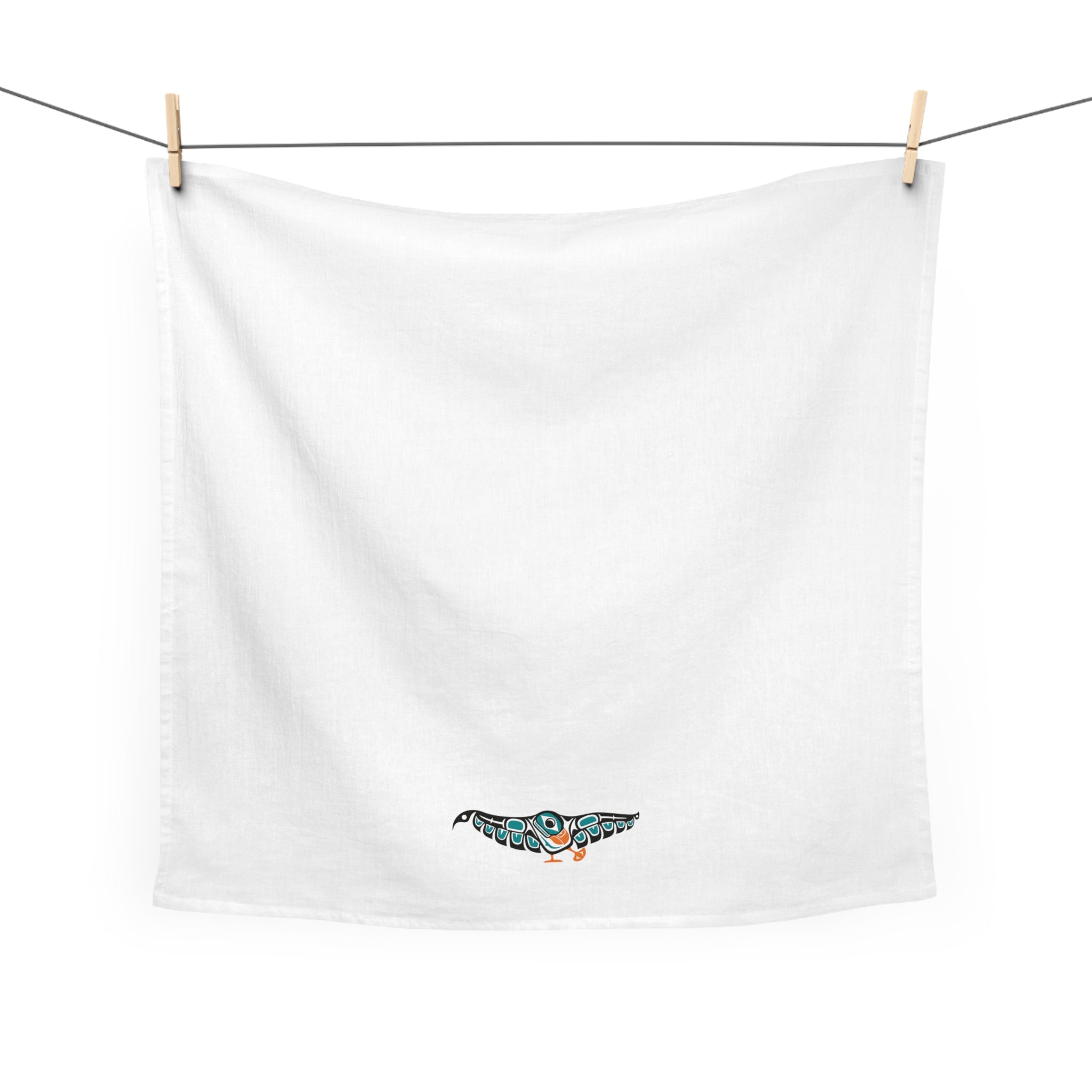 Cotton Tea Towel - Classic Tribal Puffin - Northern Spiritlines™