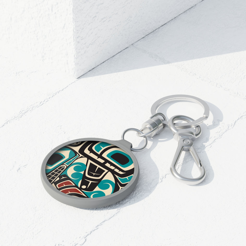 Keychain - Classic Tribal Orca Print - Northern Spiritlines™