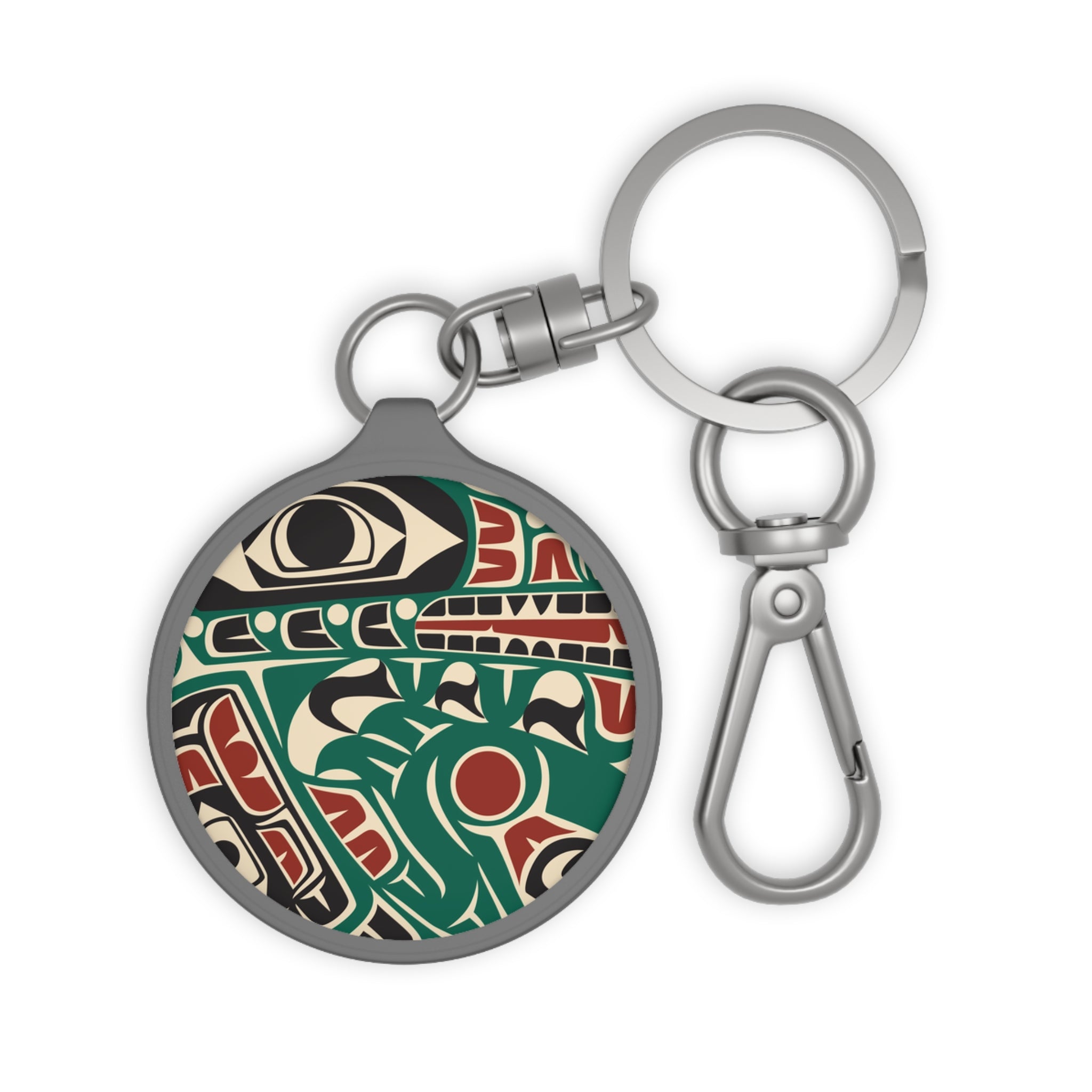 Keychain - Classic Tribal Sea Monster Print - Northern Spiritlines™ Collection