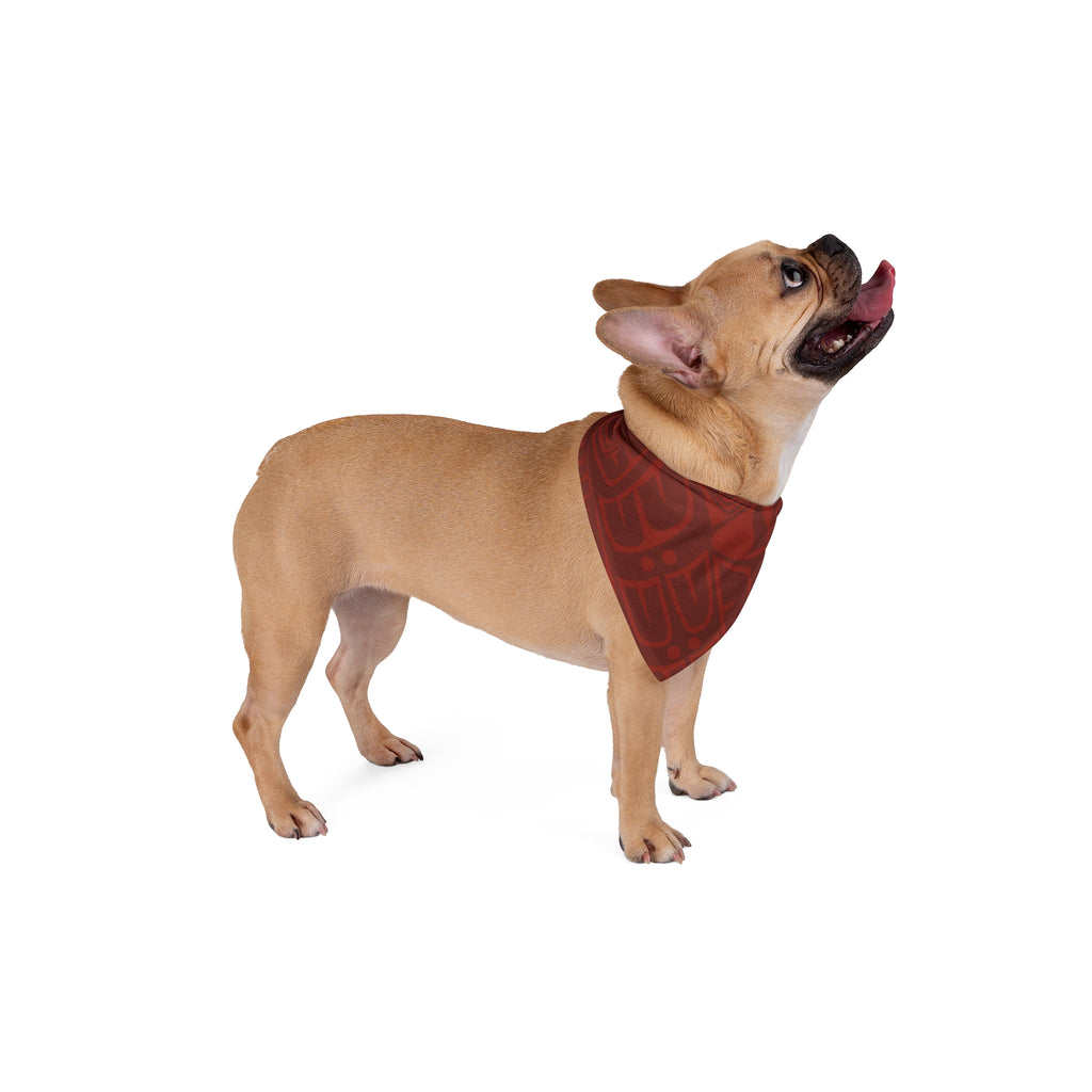 Pet Bandana - Classic Tribal Print (Red) - Northern Spiritlines™