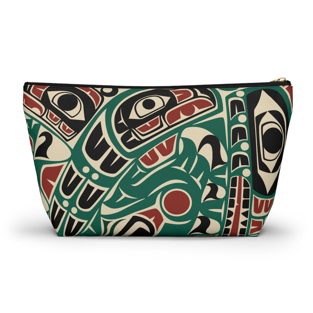 Zipper Pouch | Classic Tribal Sea Monster | Northern Spiritlines™