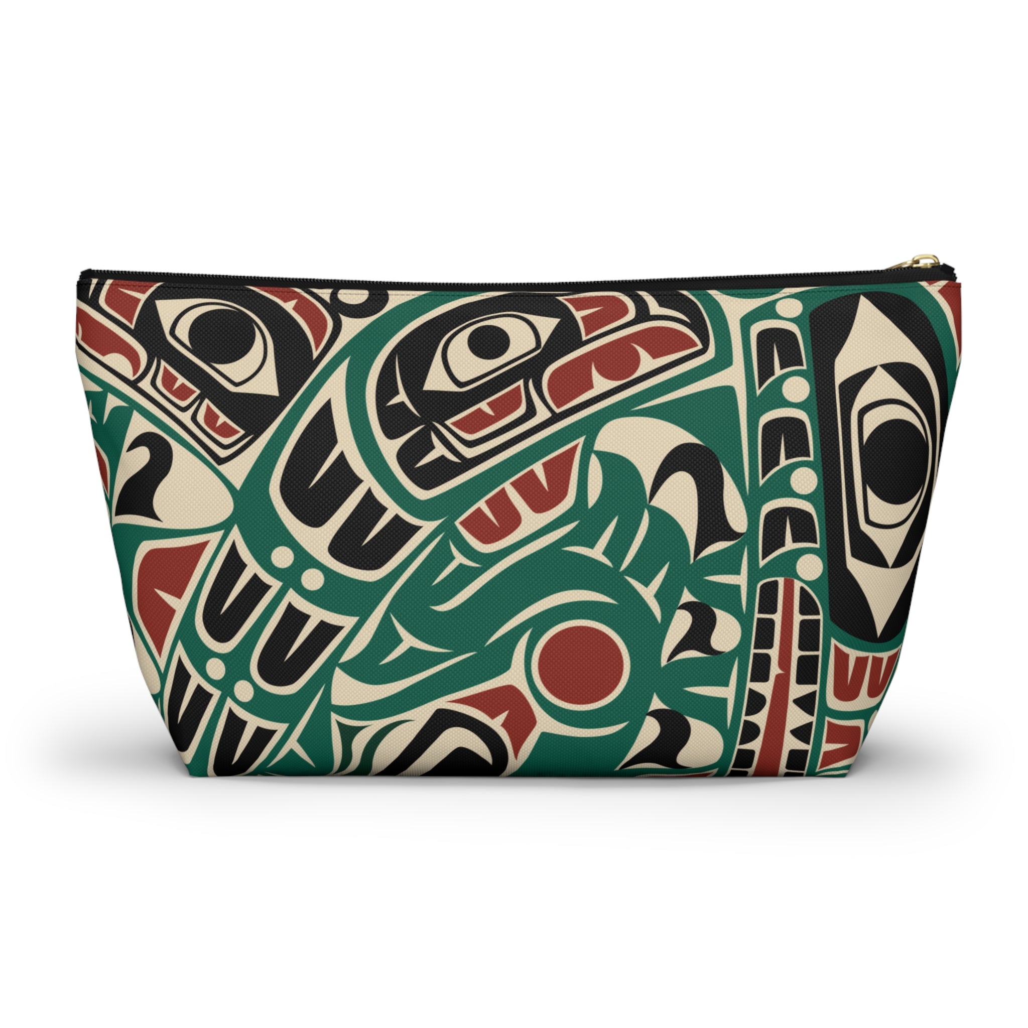 Zipper Pouch | Classic Tribal Sea Monster | Northern Spiritlines™