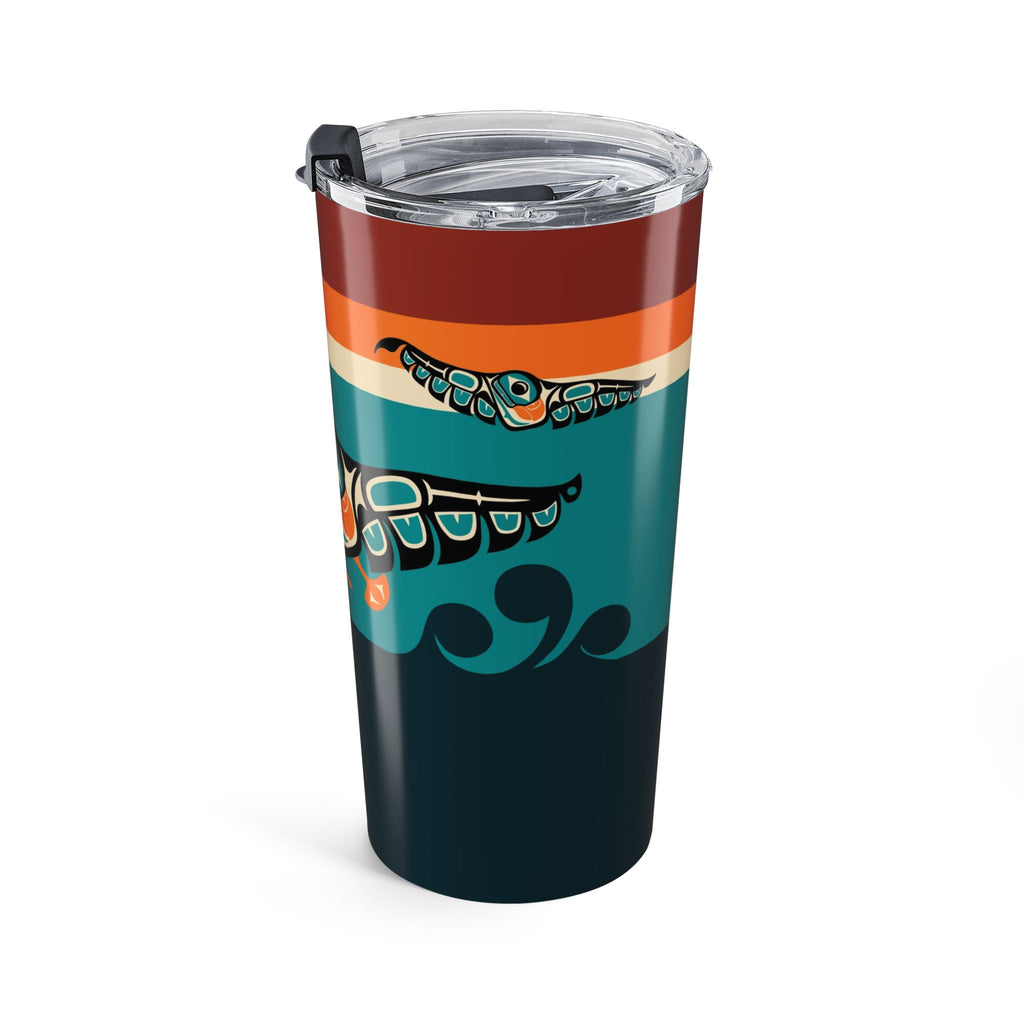 20 oz. Travel Tumbler | Classic Tribal Puffins | Signature Collection
