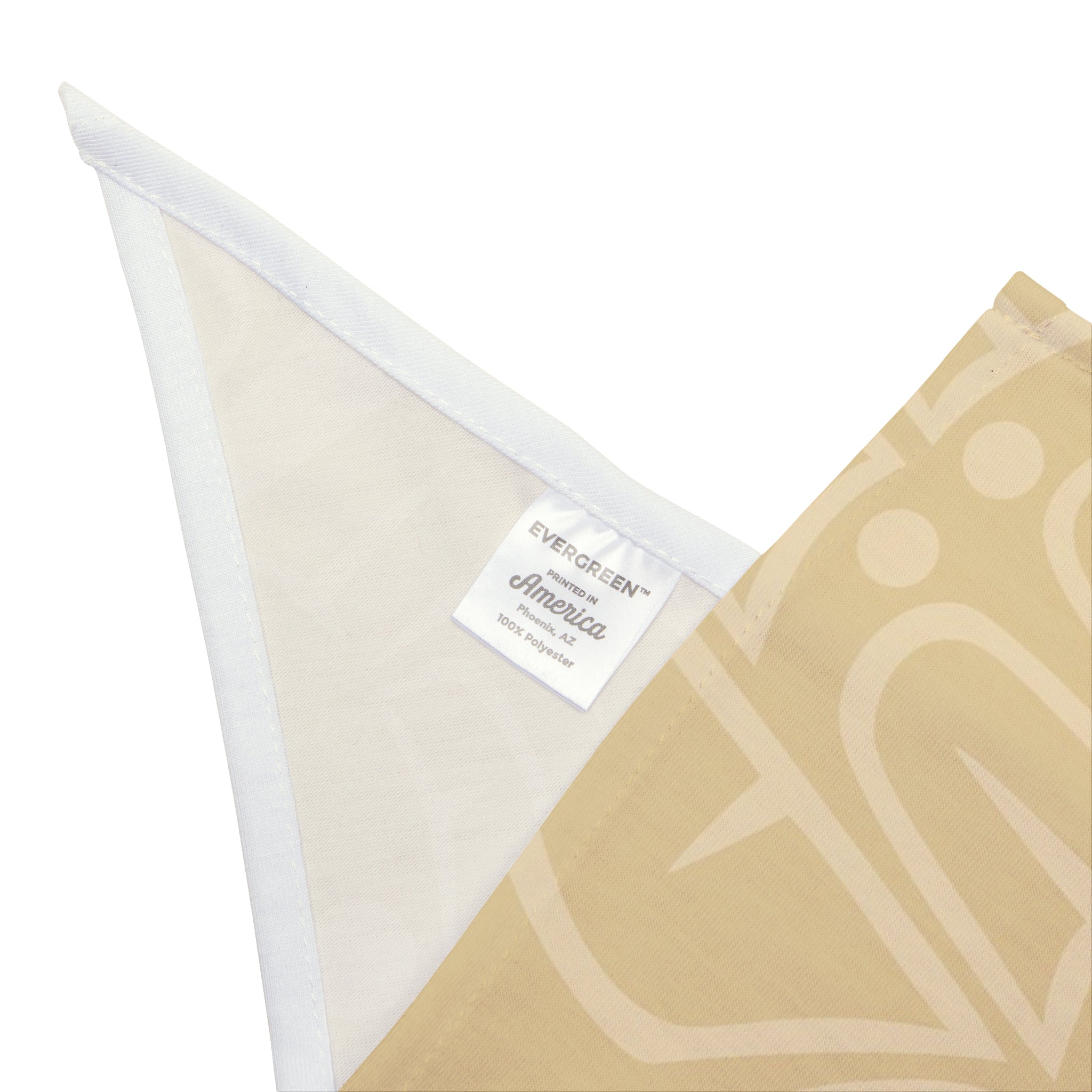 Pet Bandana - Classic Tribal Print (Beige/Gold) - Northern Spiritlines™