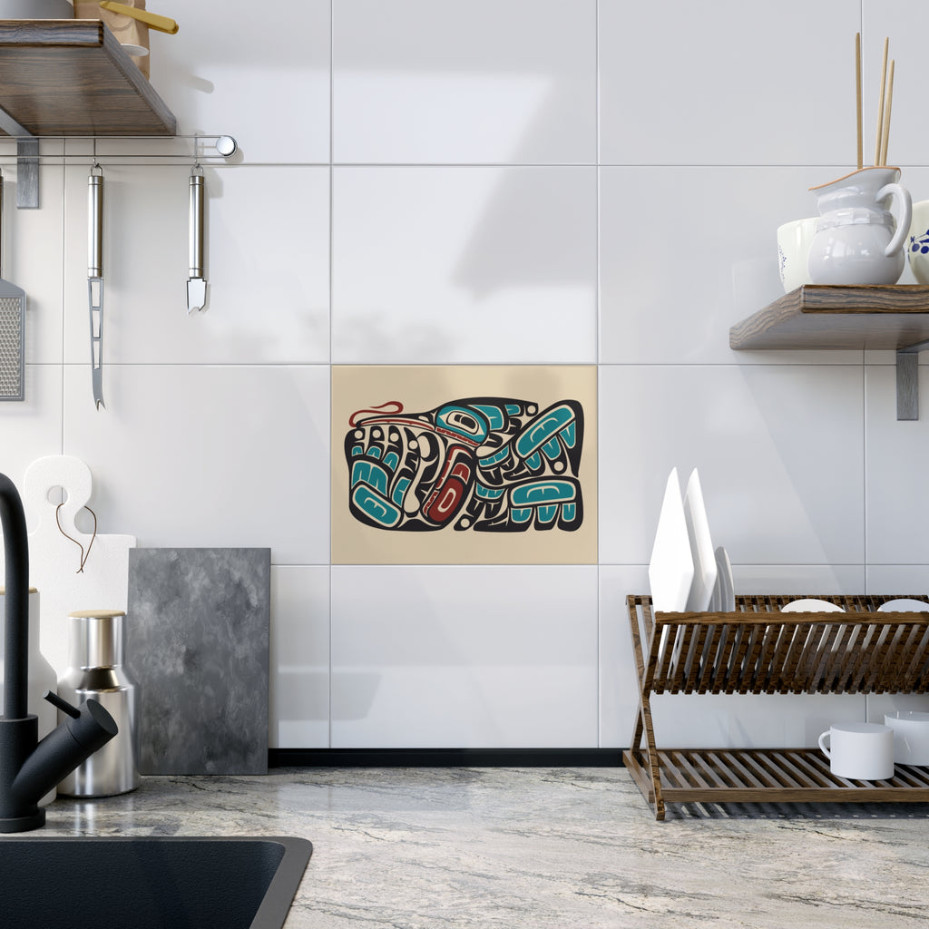 Ceramic Tile - Classic Tribal Hummingbird - Northern Spiritlines™