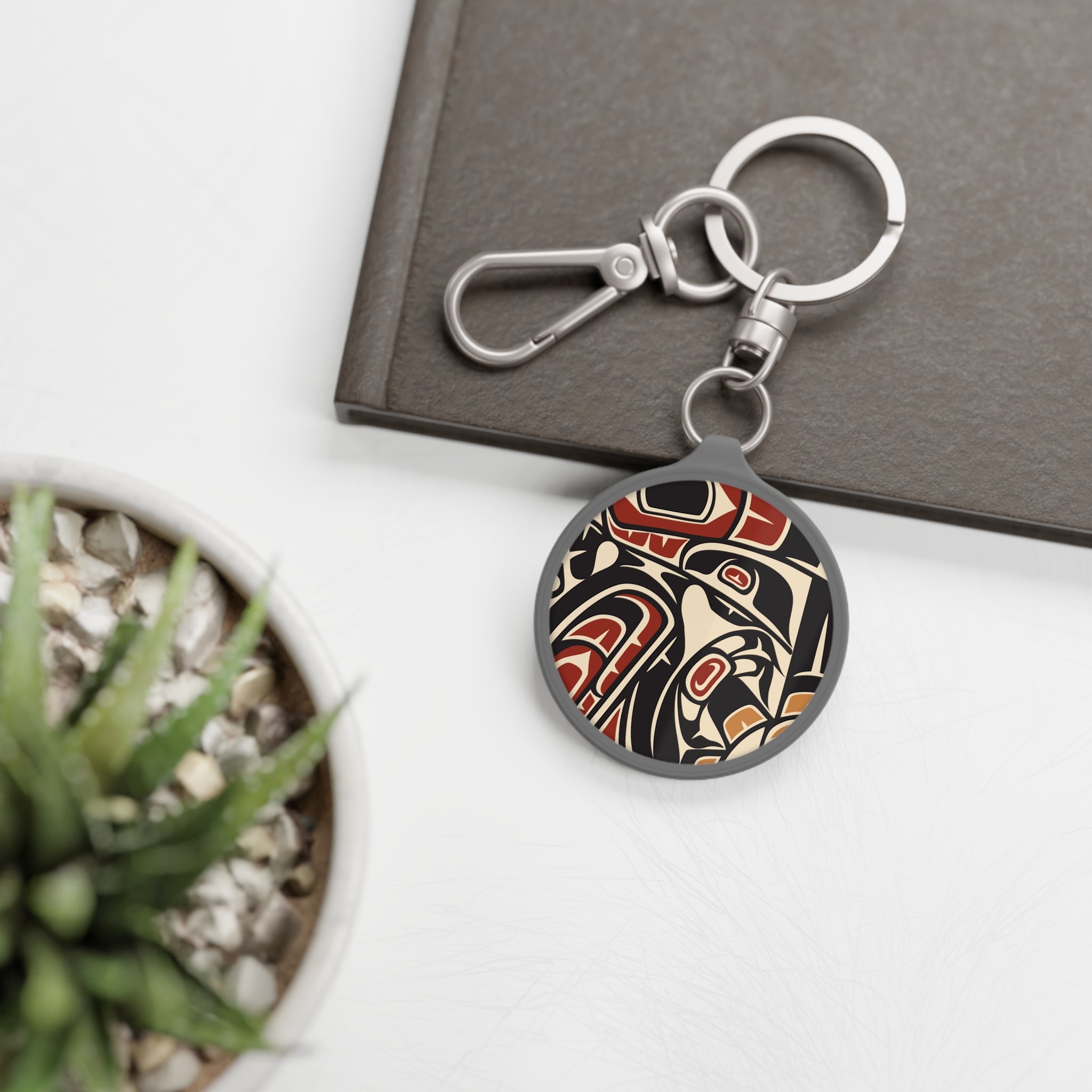 Keychain - Classic Tribal Raven Print - Northern Spiritlines™