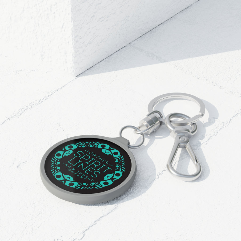 Keychain - Turquoise Logo - Northern Spiritlines™