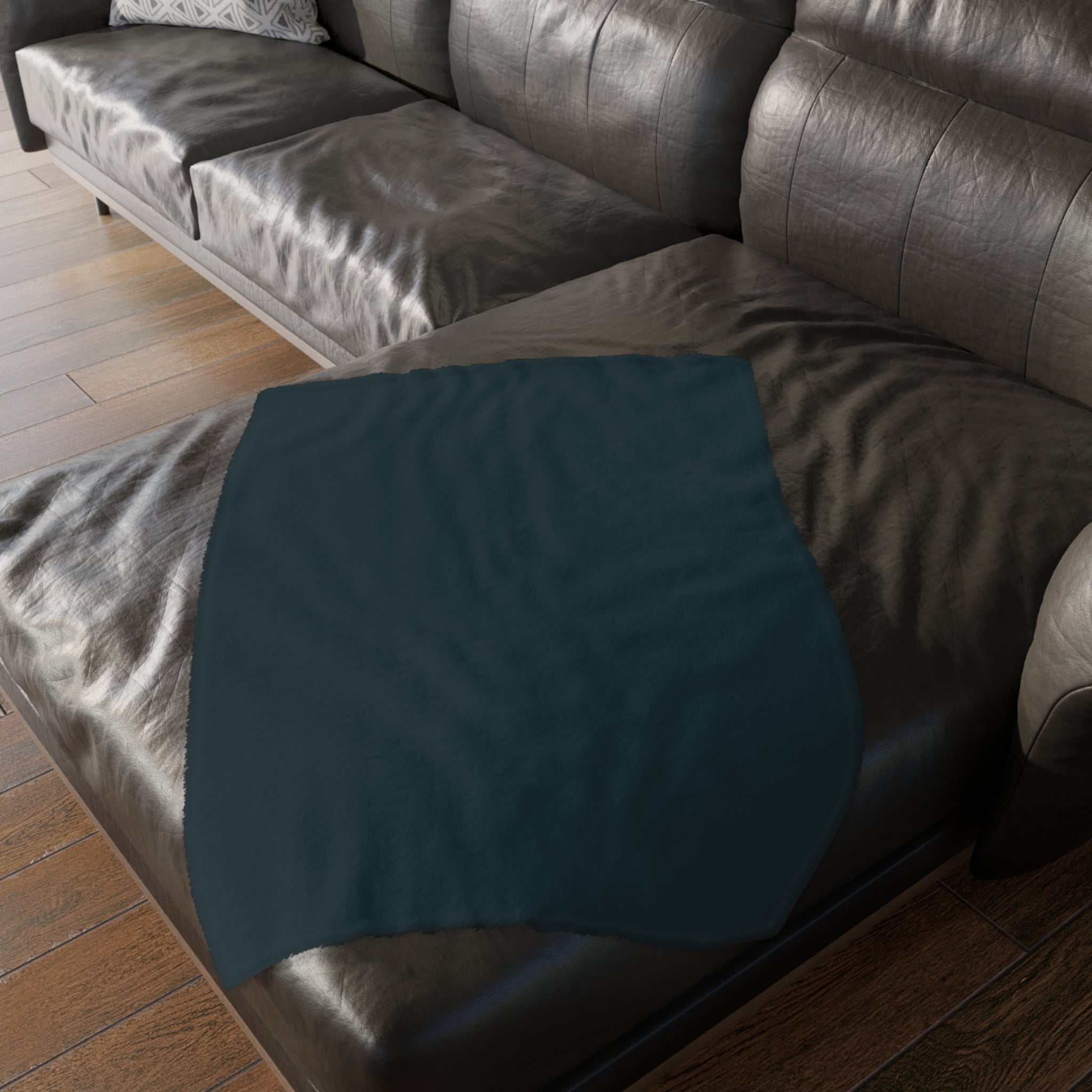 Reversible Plush Blanket - Classic Tribal Puffins - Northern Spiritlines™