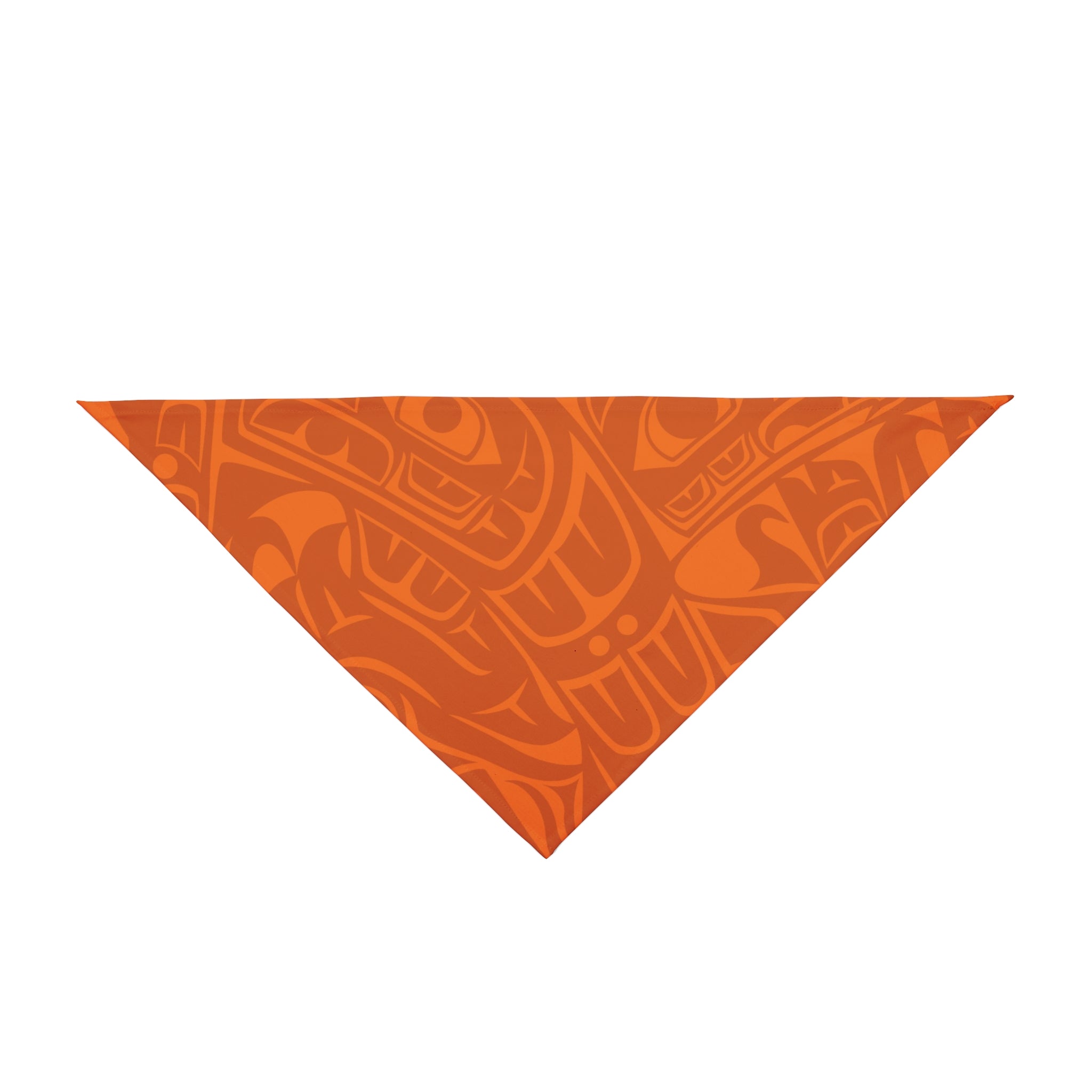 Pet Bandana - Classic Tribal Print (Orange) - Northern Spiritlines™