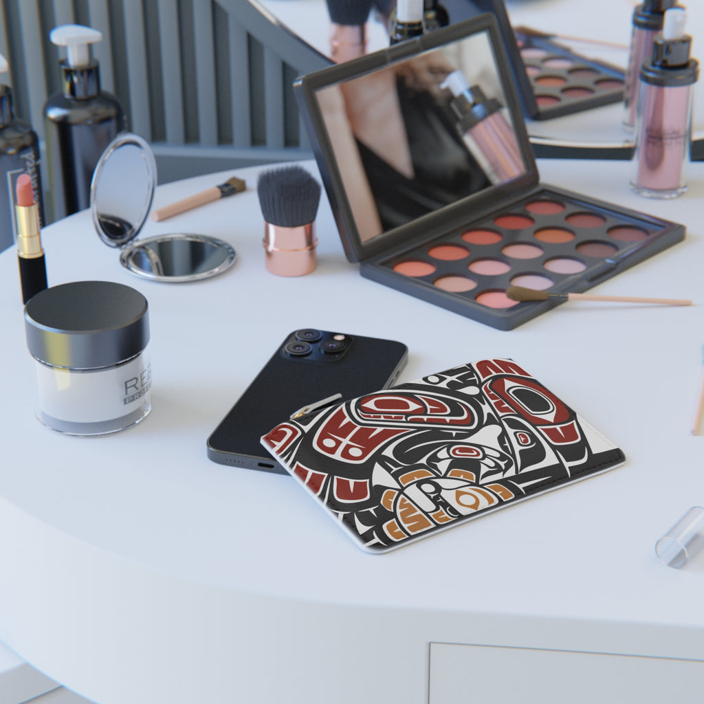 Mini Clutch Bag/Wallet - Classic Tribal Raven - Northern Spiritlines™