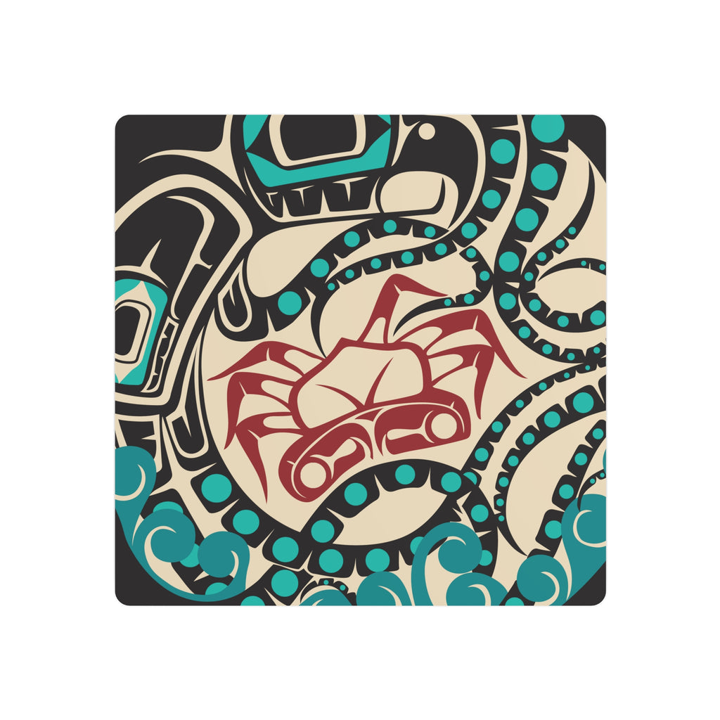 Metal Wall Art - Classic Tribal Octopus - Northern Spiritlines™