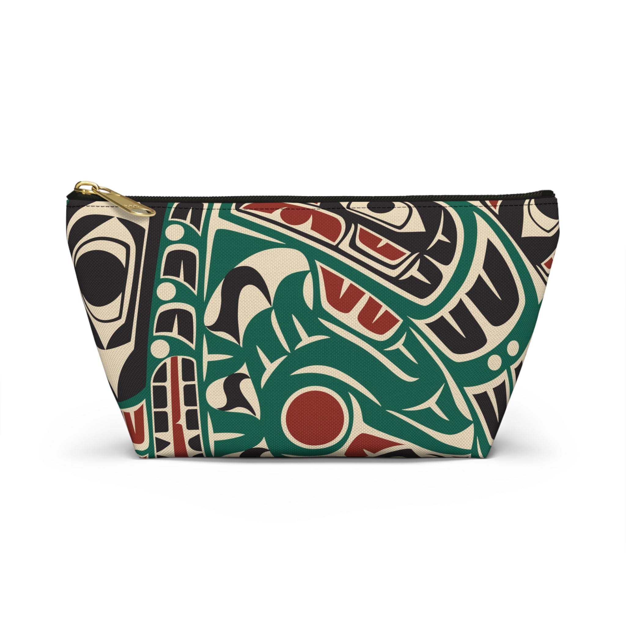 Travel Accessory Zipper Pouch - Classic Tribal Sea Monster - Northern Spiritlines™