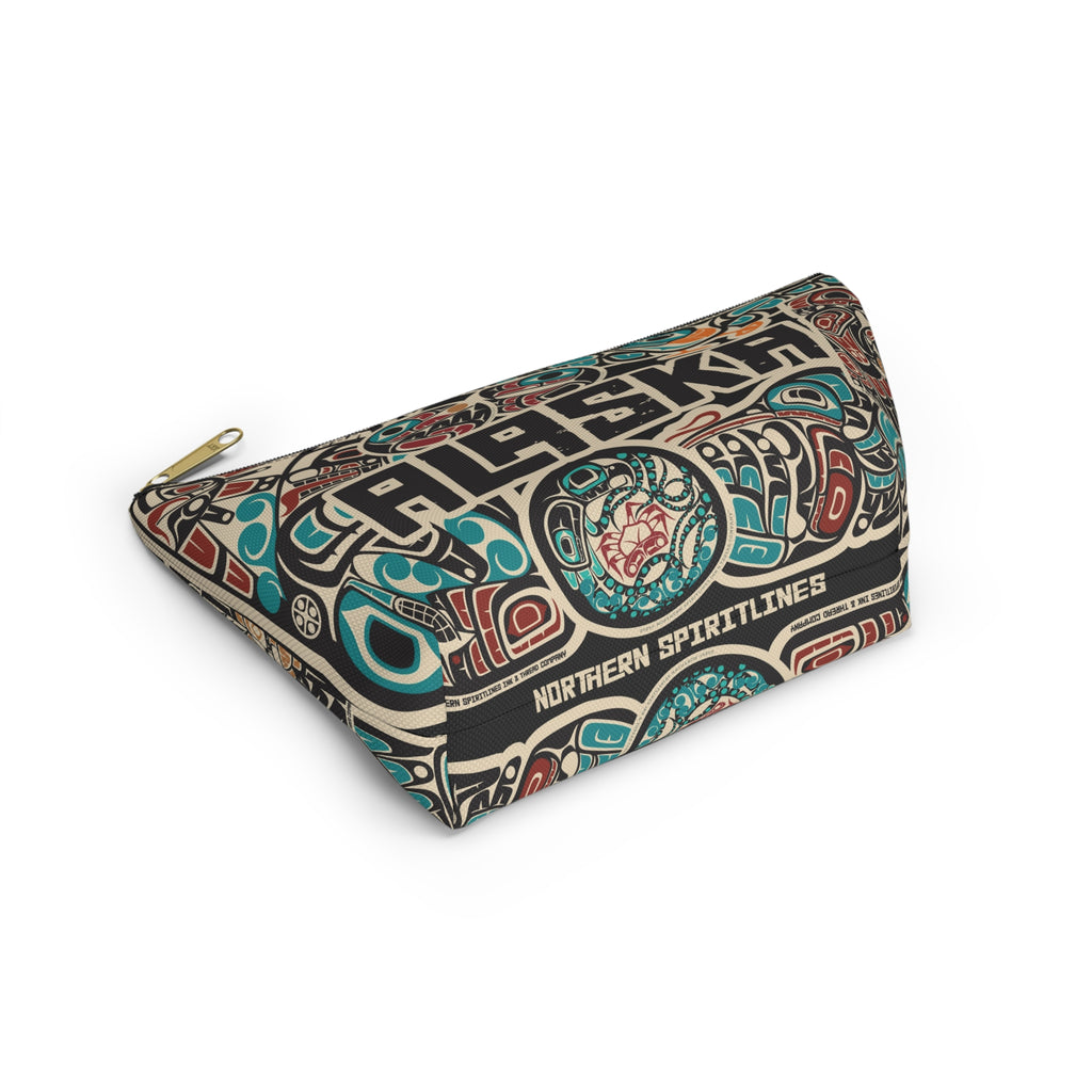 Travel Accessory Zipper Pouch - AK Sticker Bomb - AK State Line™ Collection