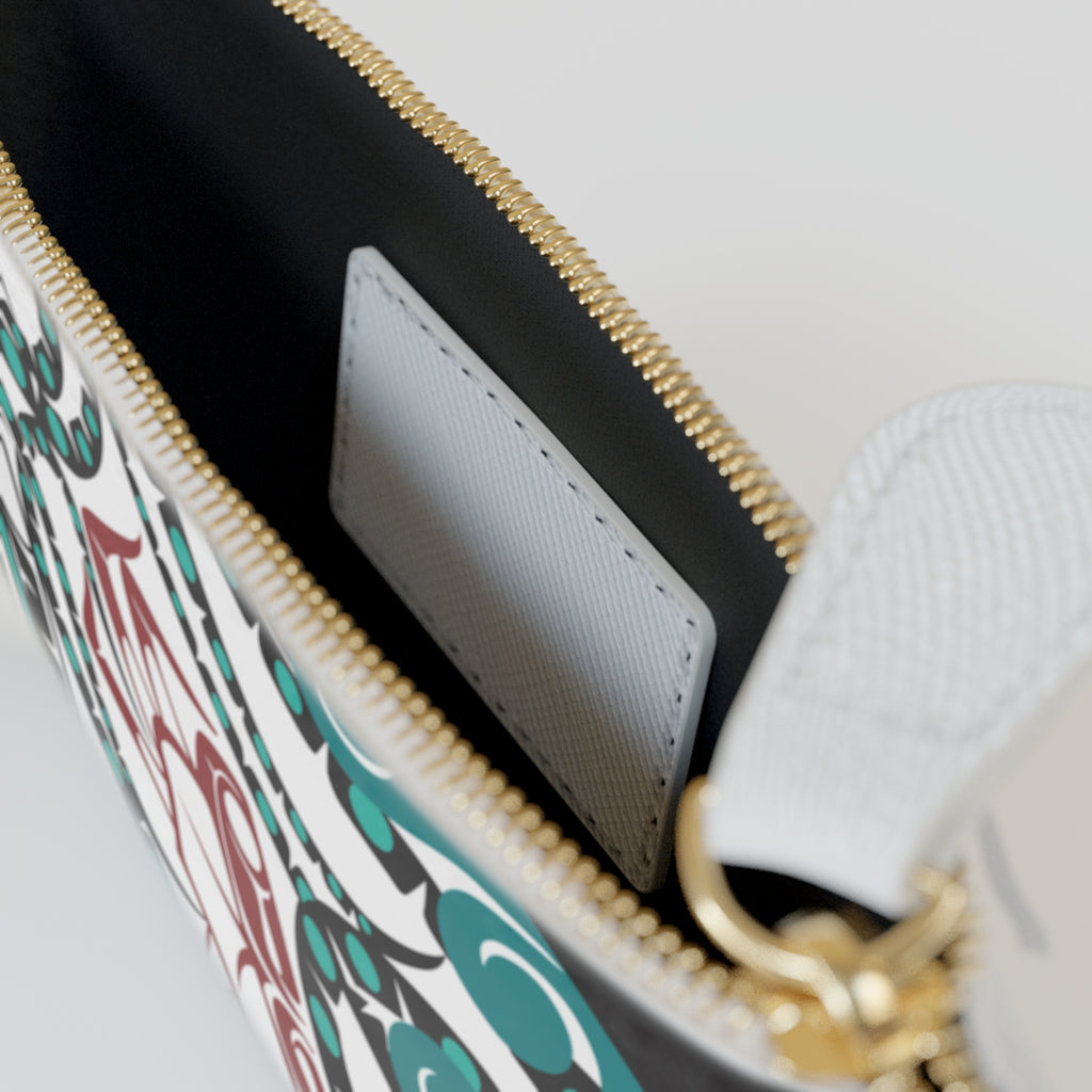 Mini Clutch Bag/Wallet - Classic Tribal Octopus - Northern Spiritlines™