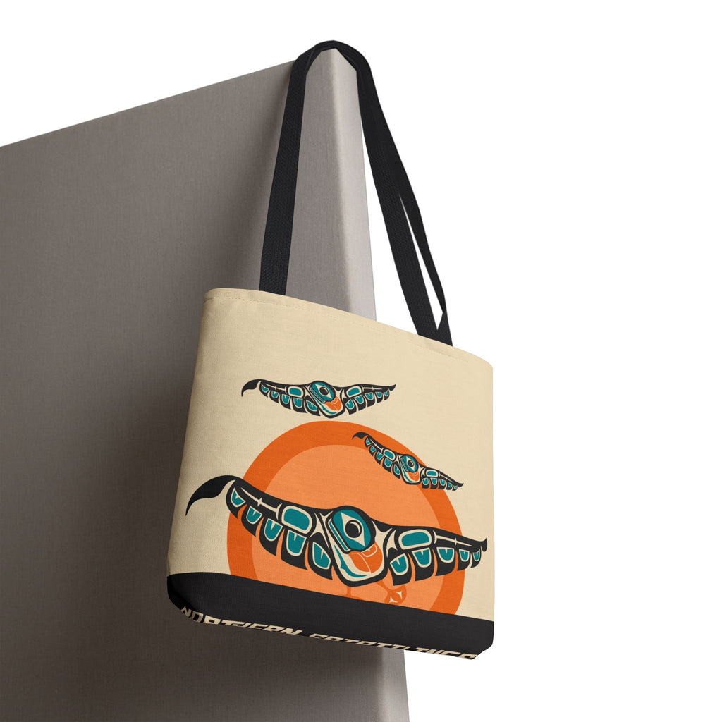 Canvas Tote Bag - Classic Tribal Puffins - Northern Spiritlines™