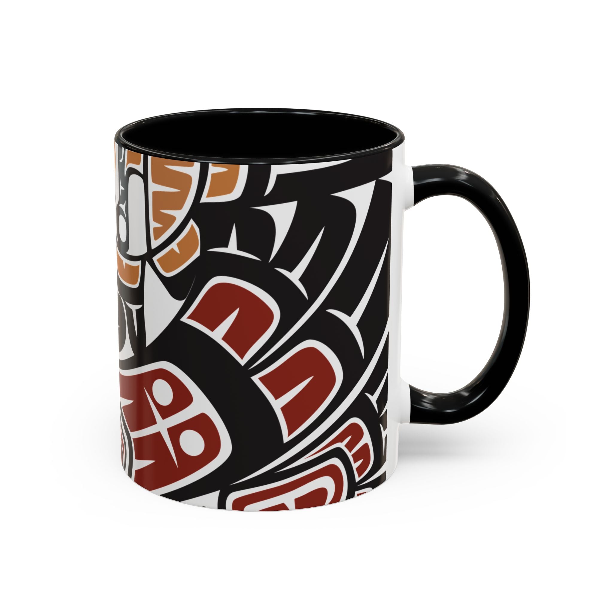 11 oz. Coffee Mug - Classic Tribal Raven Print - Northern Spiritlines™