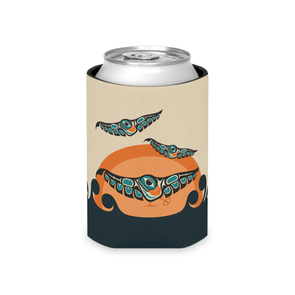 Insulated Can Cooler Koozie (Regular & Slim) Classic Tribal Puffins - Northern Spiritlines™