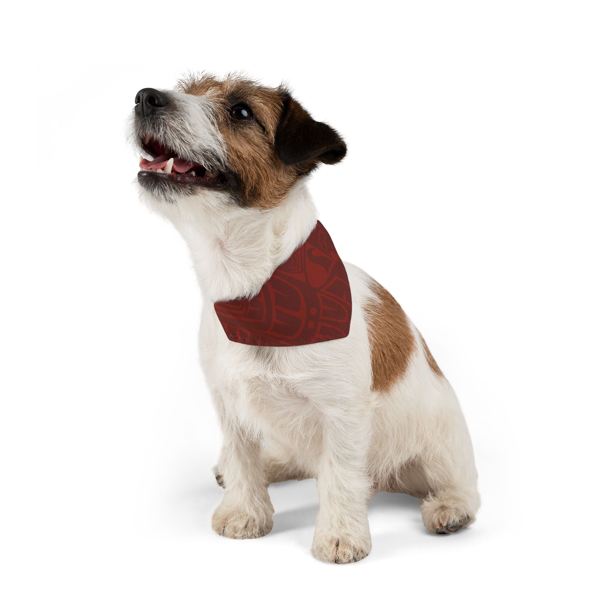 Pet Bandana Collar - Classic Tribal Print (Red) Northern Spiritlines™
