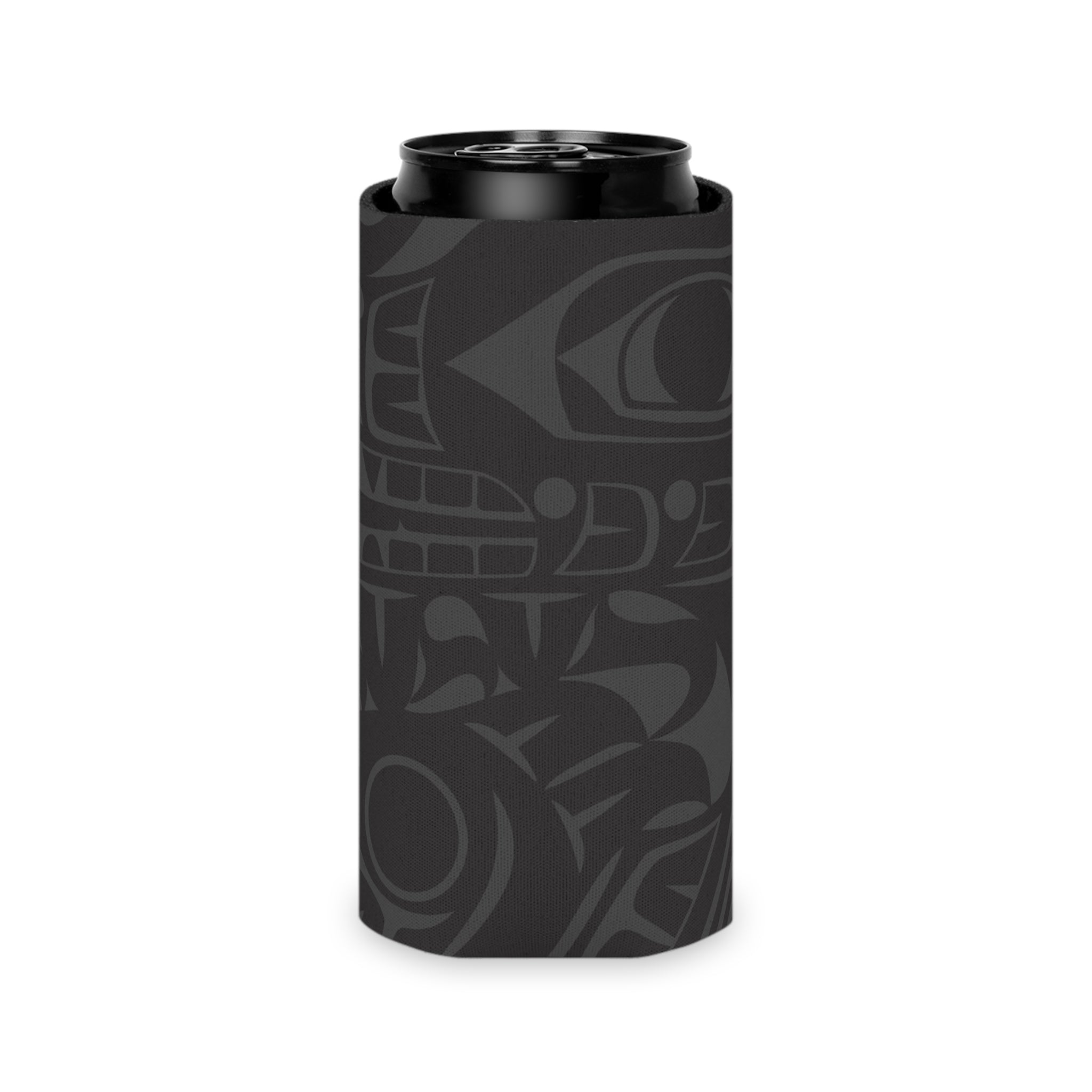 Insulated Can Coolers (Regular & Slim) Classic Tribal Smoky Print - Northern Spiritlines™