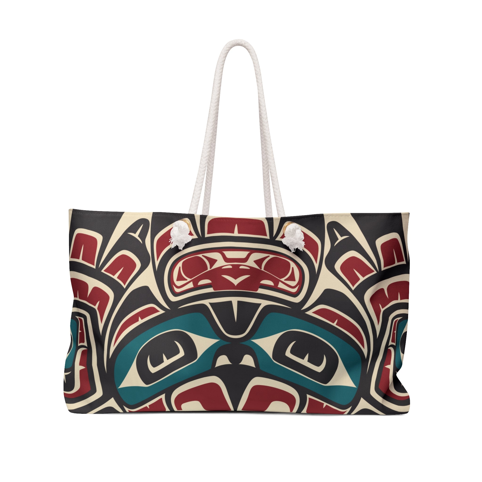 Weekender Tote Bag - Classic Tribal Eagle No. 2 Print - Northern Spiritlines™