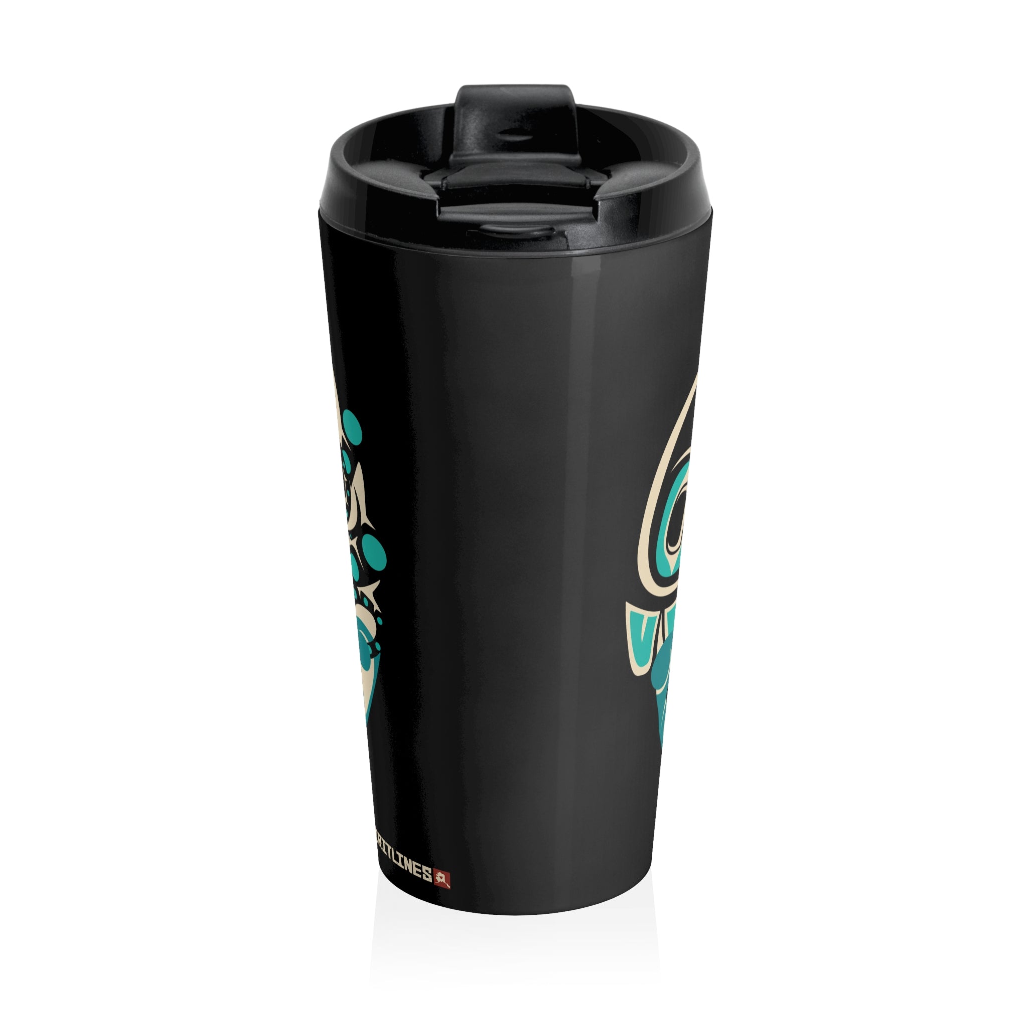 15 oz. Coffee Travel Tumbler | Tribal Octopus | Signature Collection