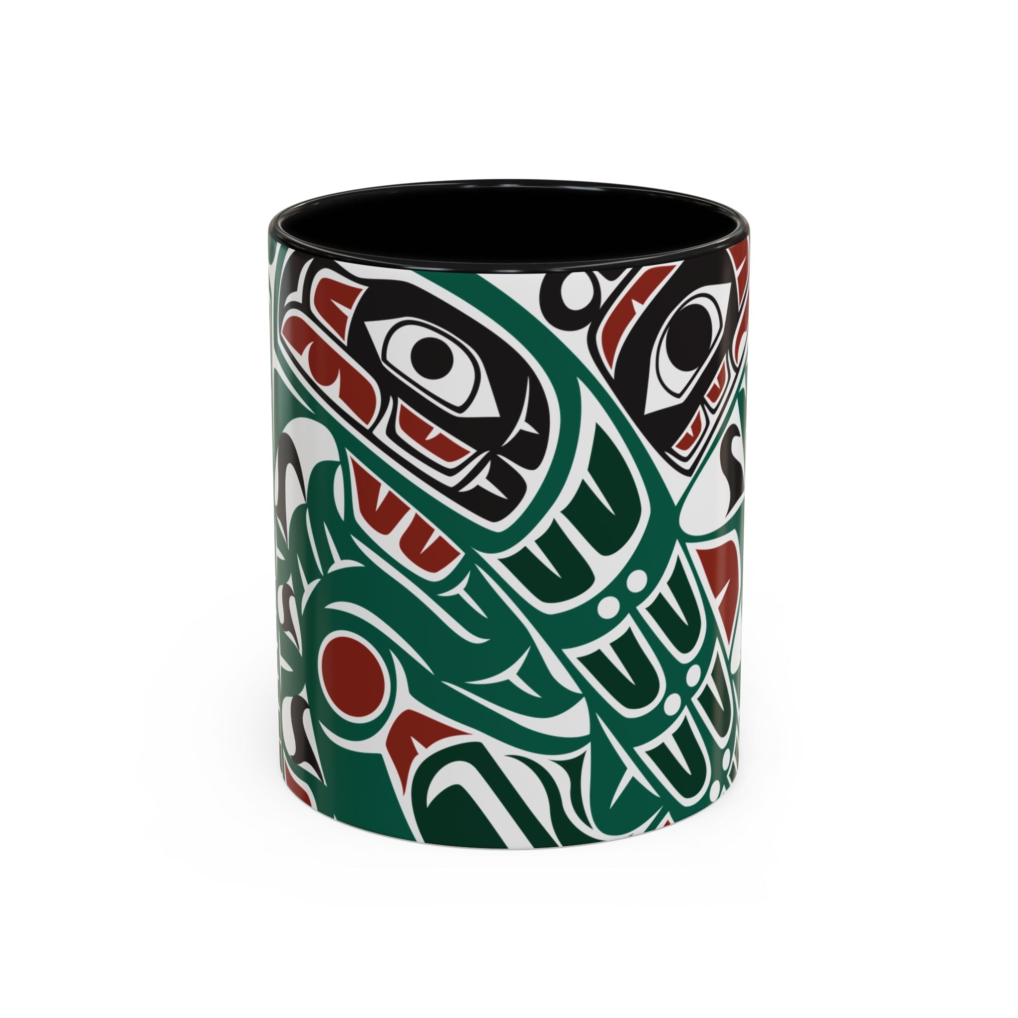 11 oz. Coffee Mug - Classic Tribal Sea Monster - Northern Spiritlines™ Collection