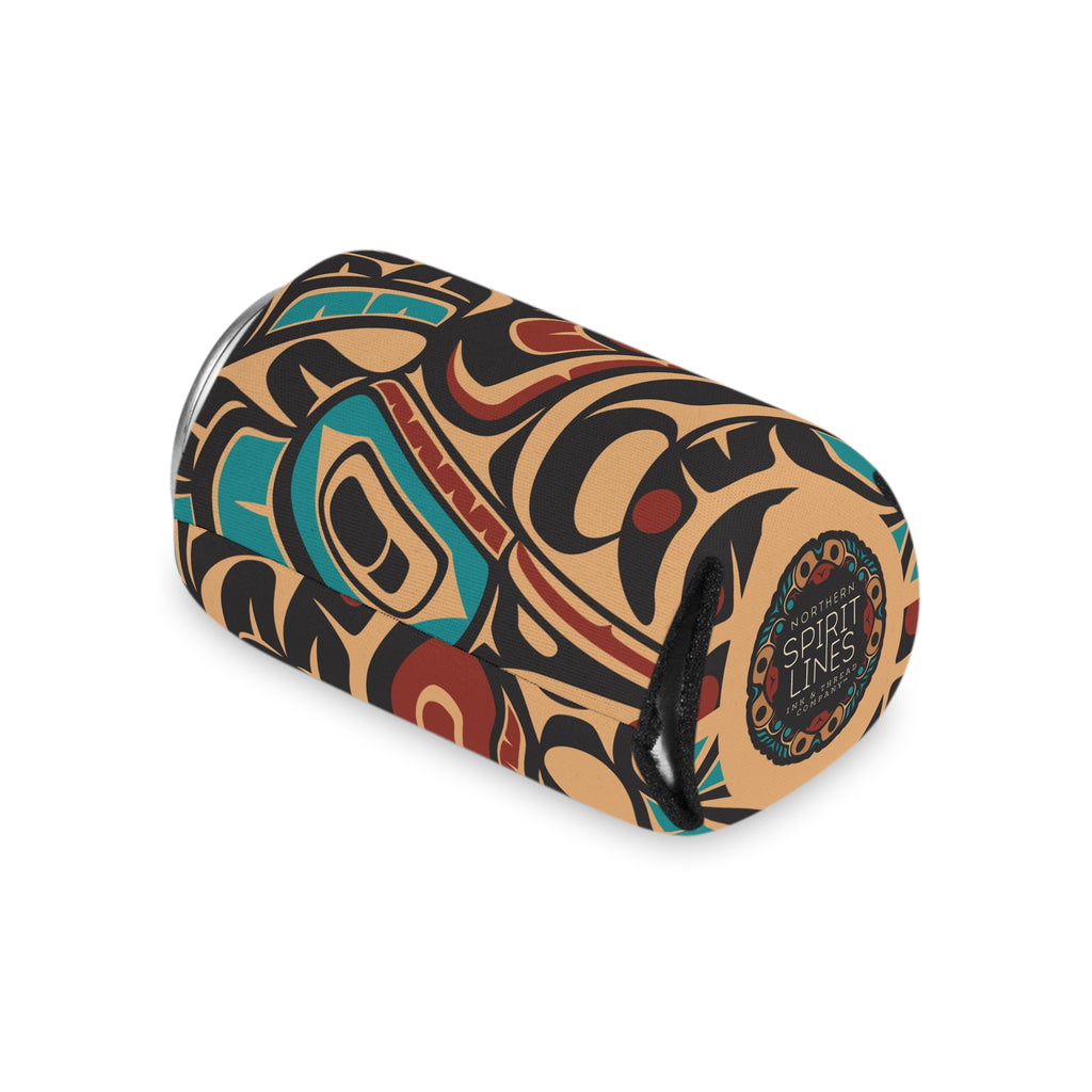 Insulated Can Coolers Koozie (Regular & Slim) Classic Tribal Hummingbird - Northern Spiritlines™