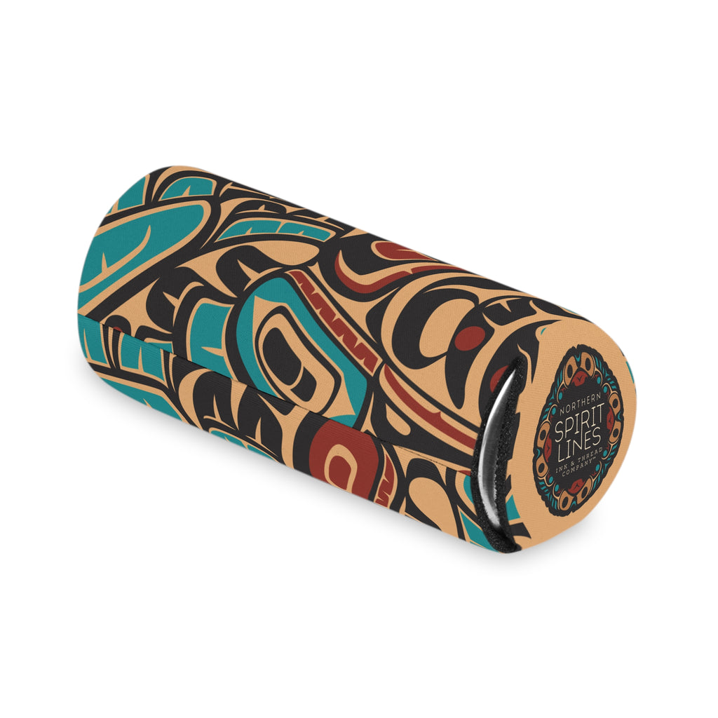 Insulated Can Coolers Koozie (Regular & Slim) Classic Tribal Hummingbird - Northern Spiritlines™