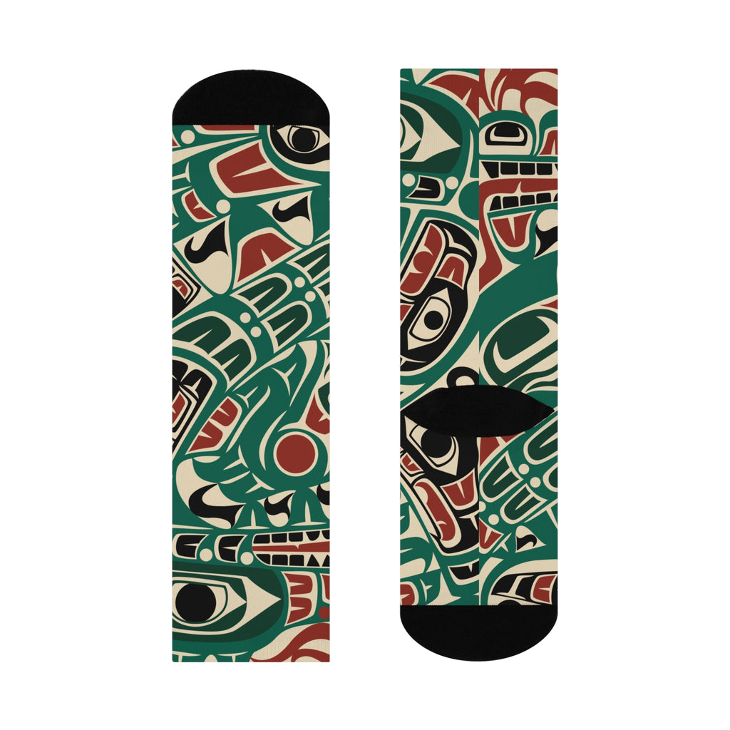 Socks | Classic Tribal Sea Monster | Signature Collection