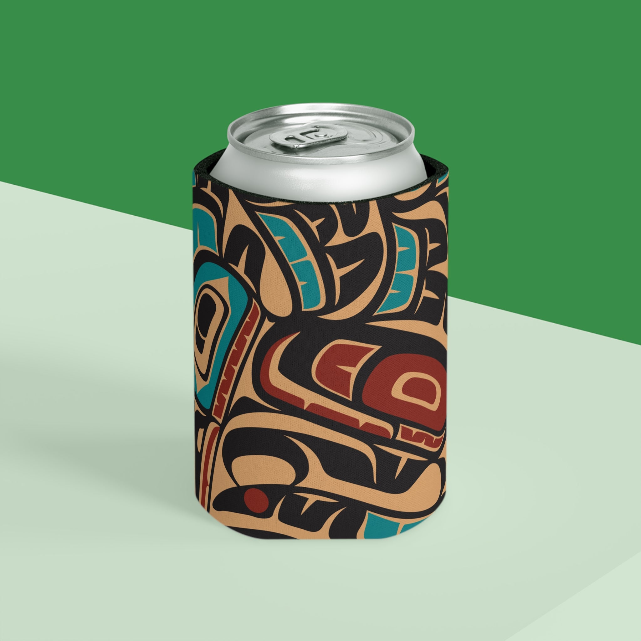 Insulated Can Coolers Koozie (Regular & Slim) Classic Tribal Hummingbird - Northern Spiritlines™