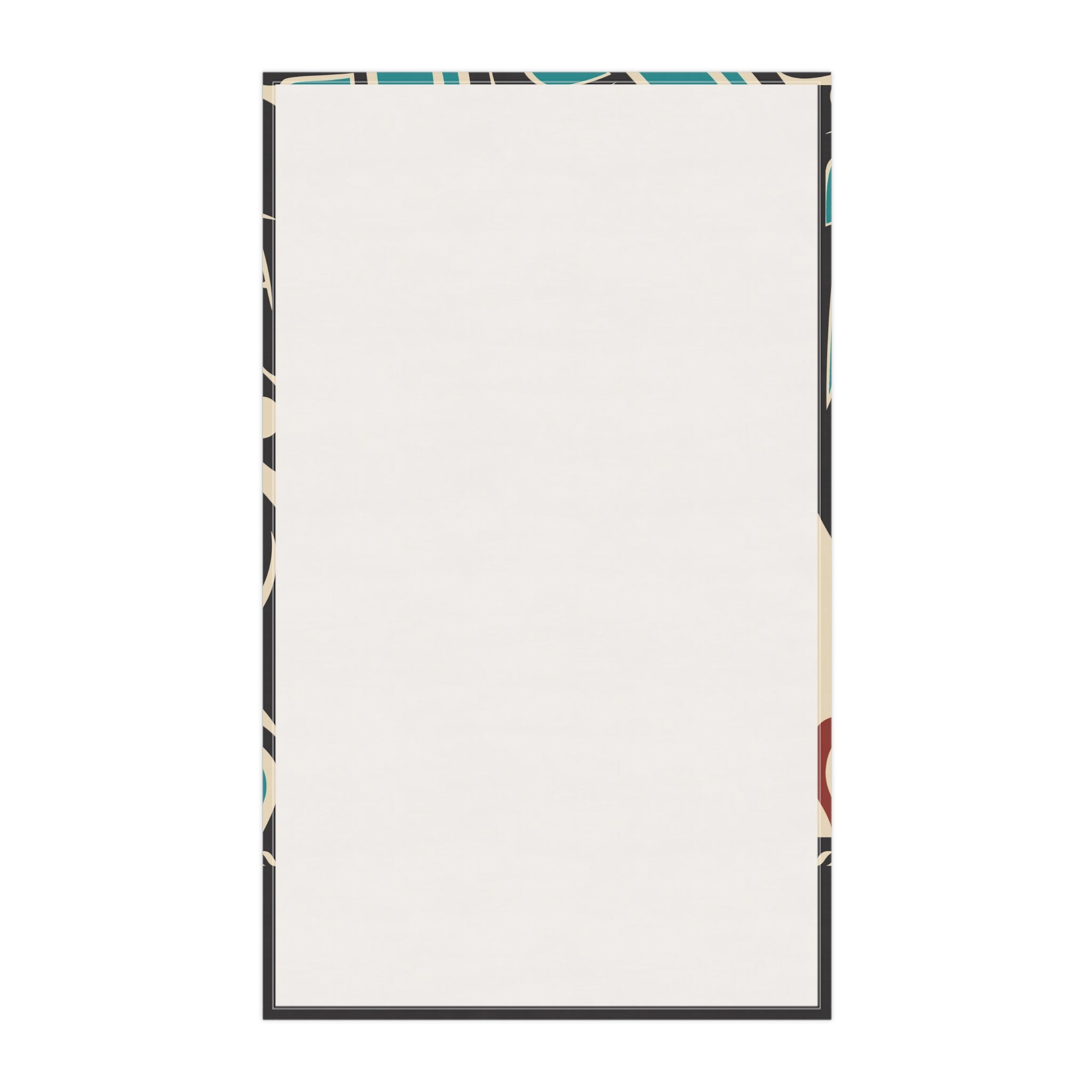 Cotton Twill Tea Towel - Alaska Tribal Hummingbird - AK State Line™ Collection