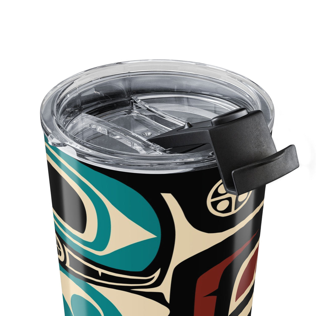 20 oz. Travel Tumbler | Classic Tribal Orca | Signature Collection