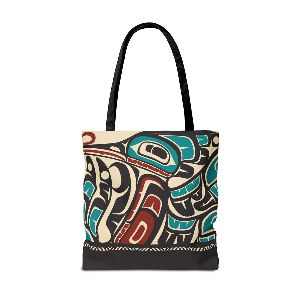 Canvas Tote Bag - Classic Tribal Hummingbird Print - Northern Spiritlines™