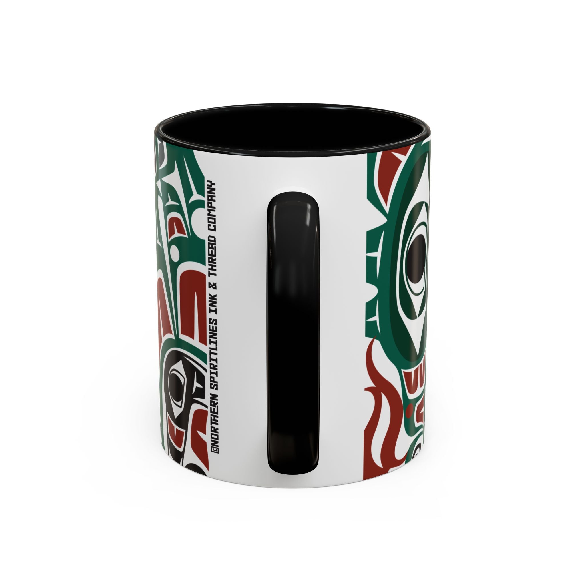11 oz. Coffee Mug - Classic Tribal Sea Monster - Northern Spiritlines™ Collection
