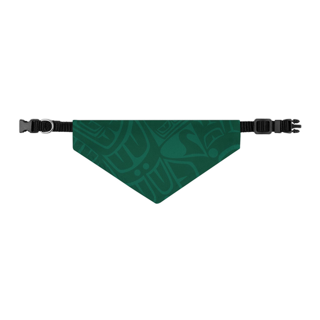 Pet Bandana Collar - Classic Tribal Print (Green) Northern Spiritlines™