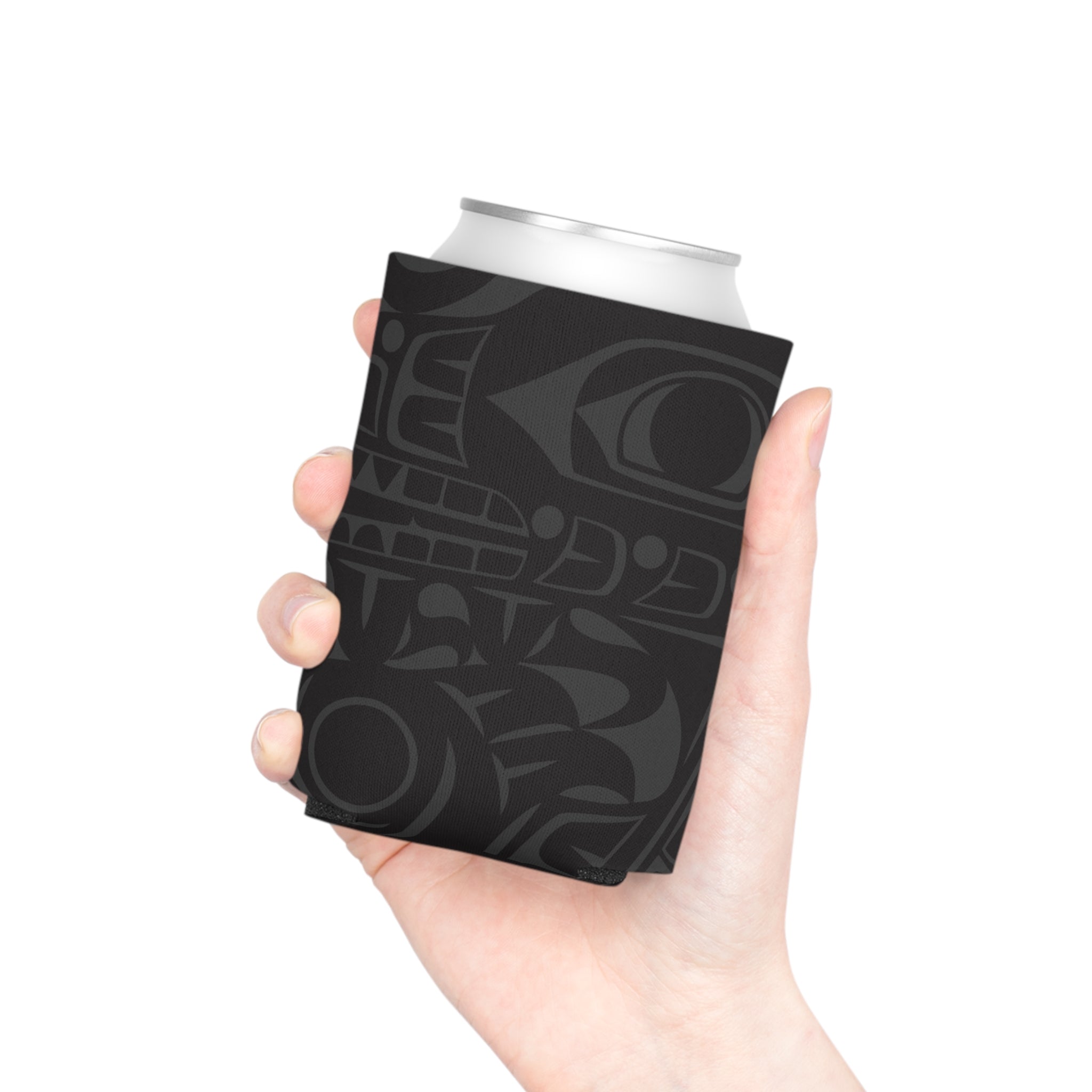 Insulated Can Coolers (Regular & Slim) Classic Tribal Smoky Print - Northern Spiritlines™