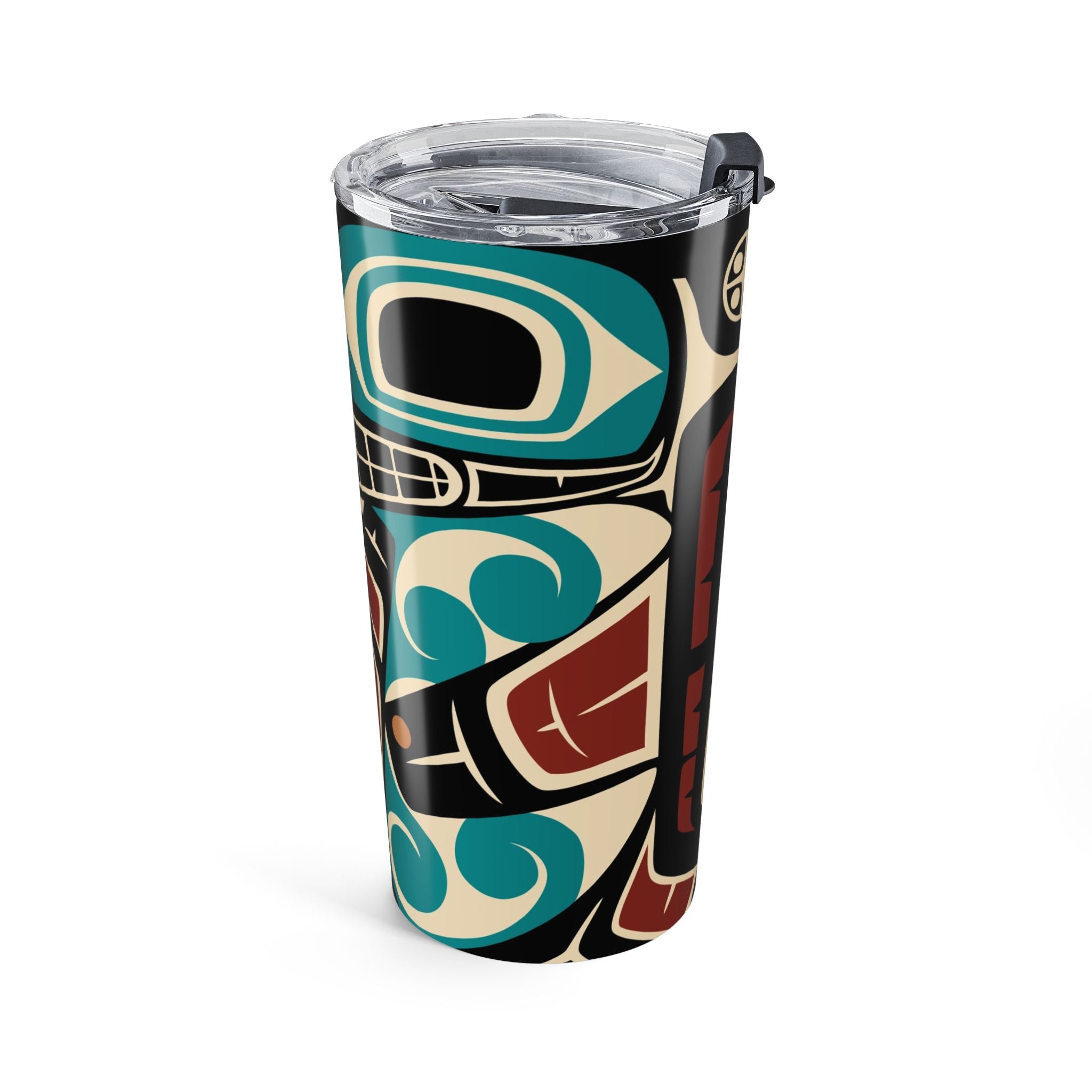 20 oz. Travel Tumbler | Classic Tribal Orca | Signature Collection