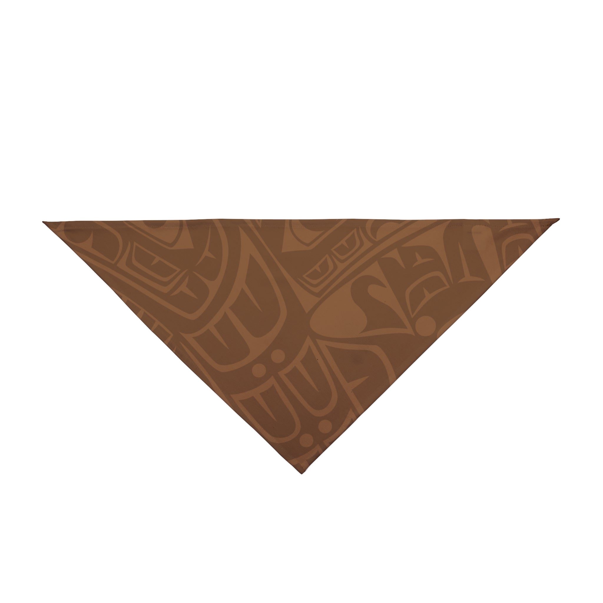 Pet Bandana - Classic Tribal Print (Brown) - Northern Spiritlines™