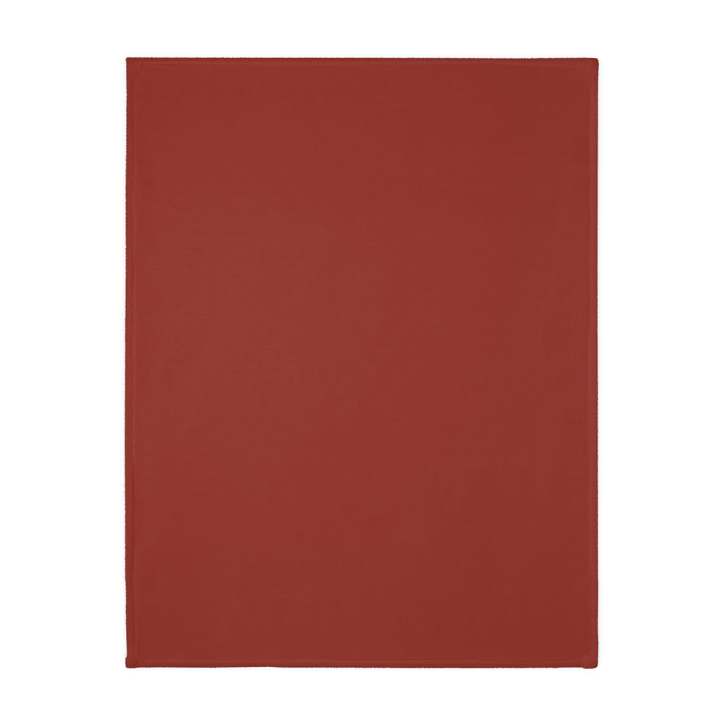 Reversible Coral Fleece Blanket | Tribal Raven & Sun | Northern Spiritlines™ Signature