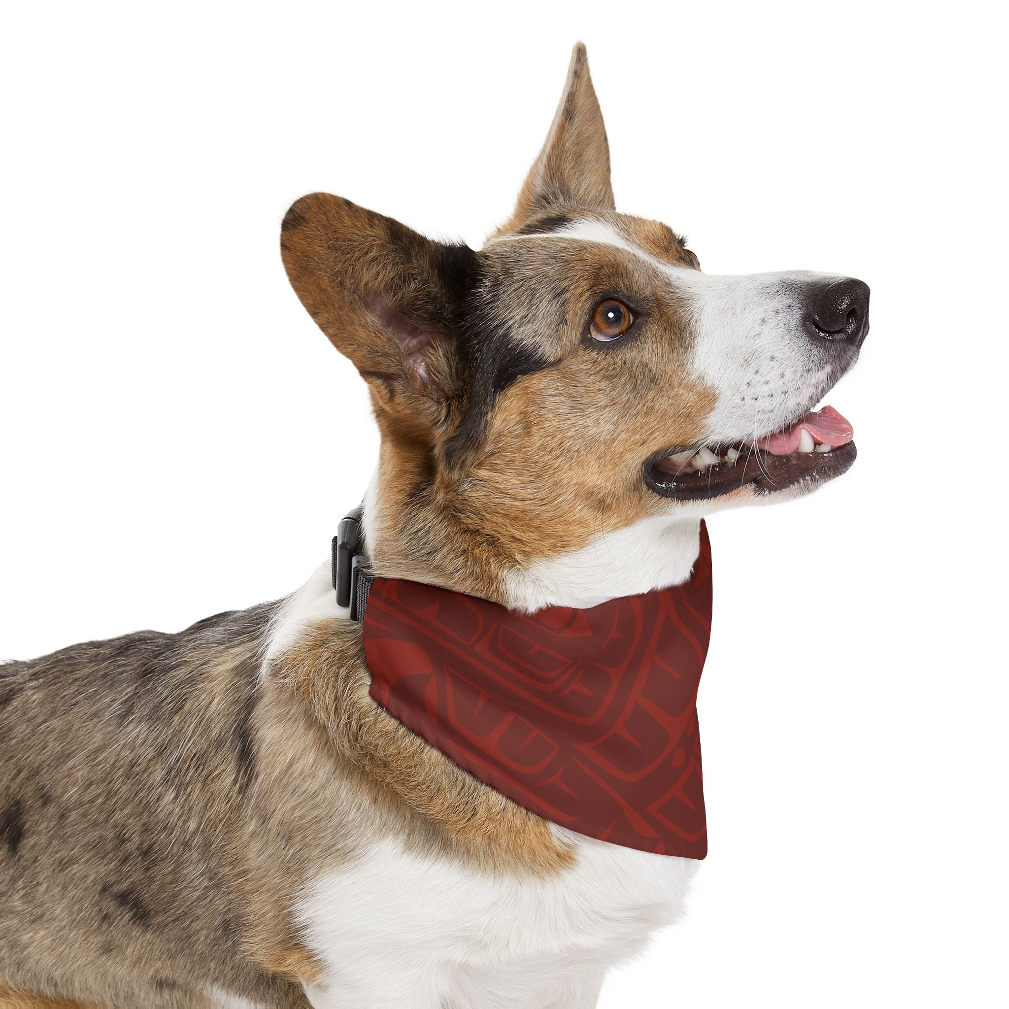 Pet Bandana Collar - Classic Tribal Print (Red) Northern Spiritlines™