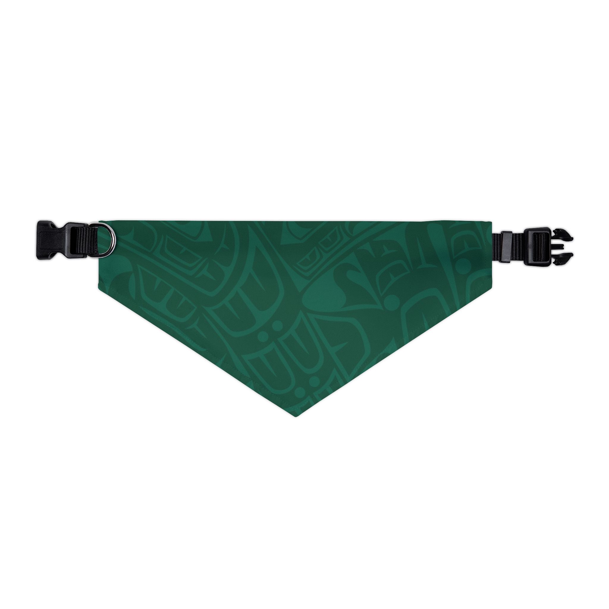 Pet Bandana Collar - Classic Tribal Print (Green) Northern Spiritlines™