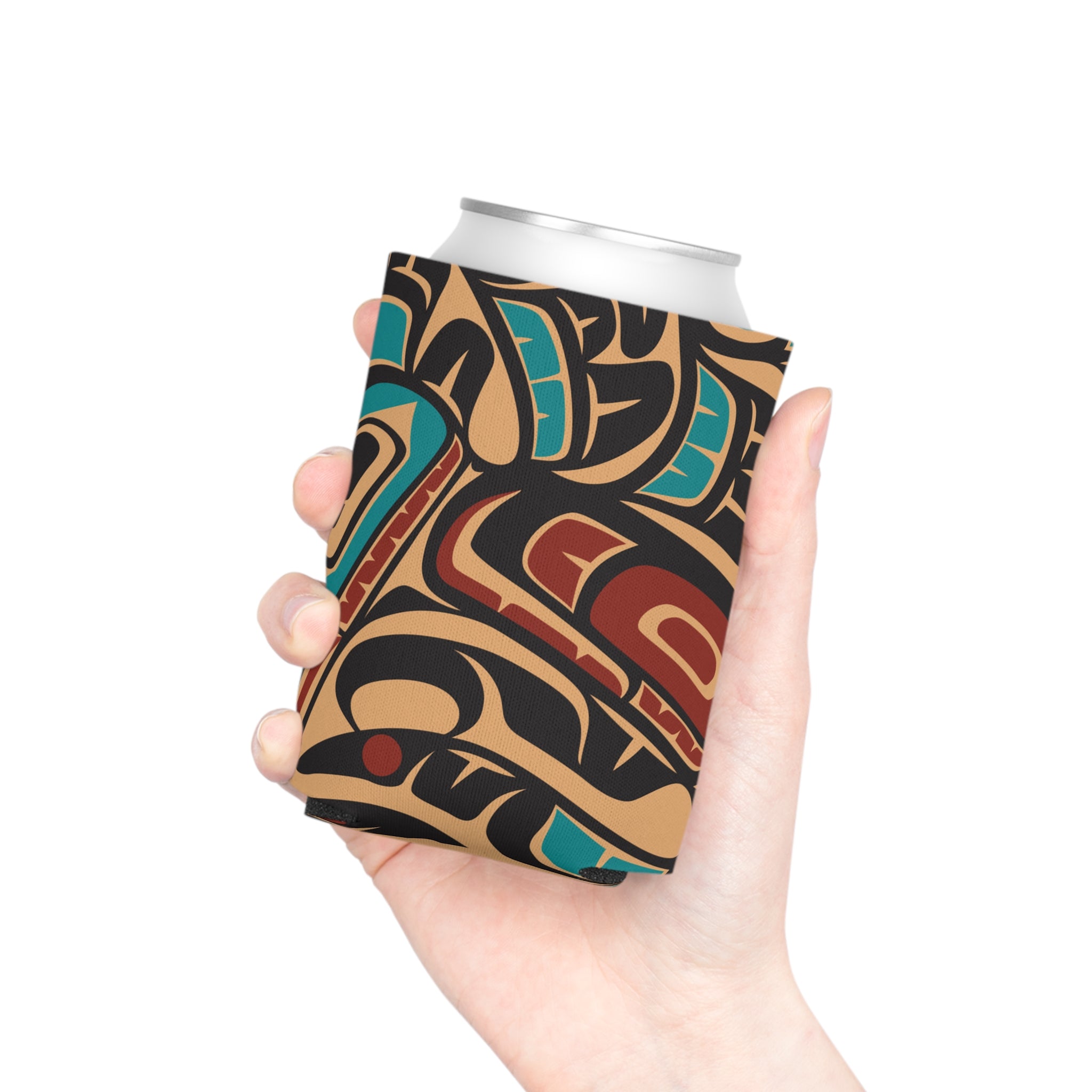Insulated Can Coolers Koozie (Regular & Slim) Classic Tribal Hummingbird - Northern Spiritlines™