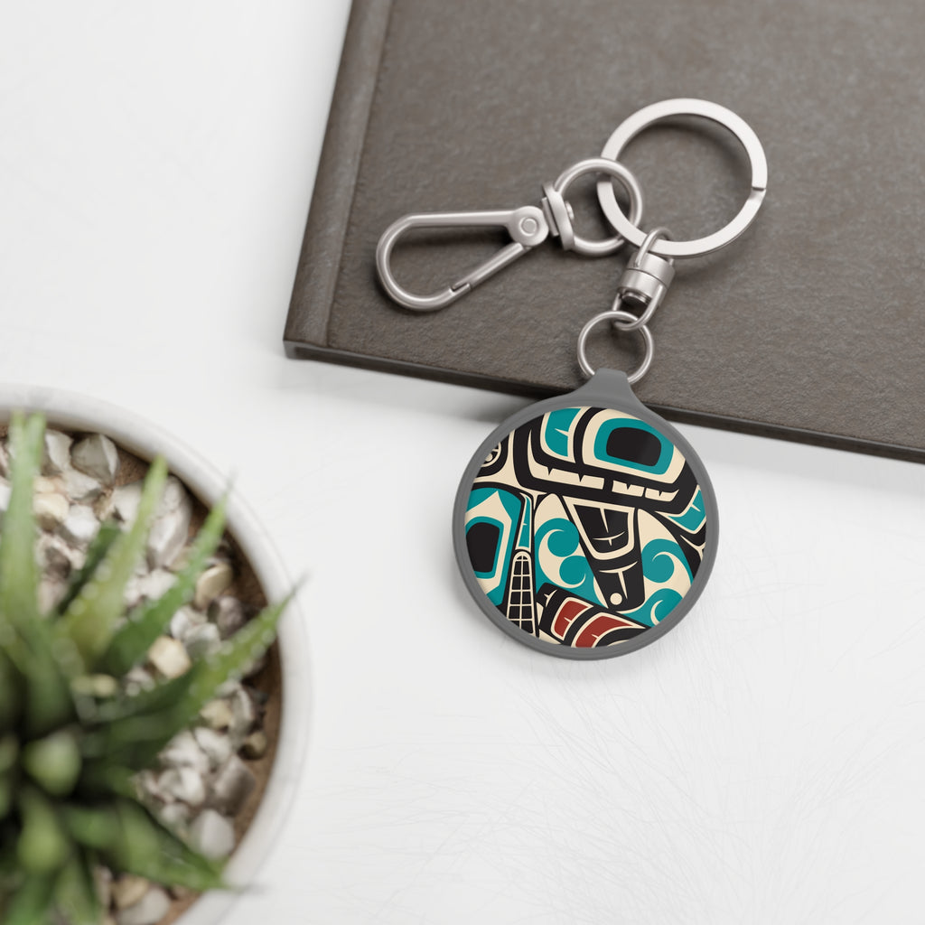 Keychain - Classic Tribal Orca Print - Northern Spiritlines™