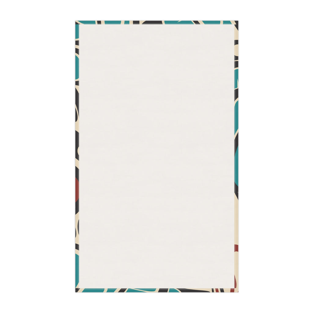 Cotton Twill Tea Towel - Classic Tribal Hummingbird - Northern Spiritlines™