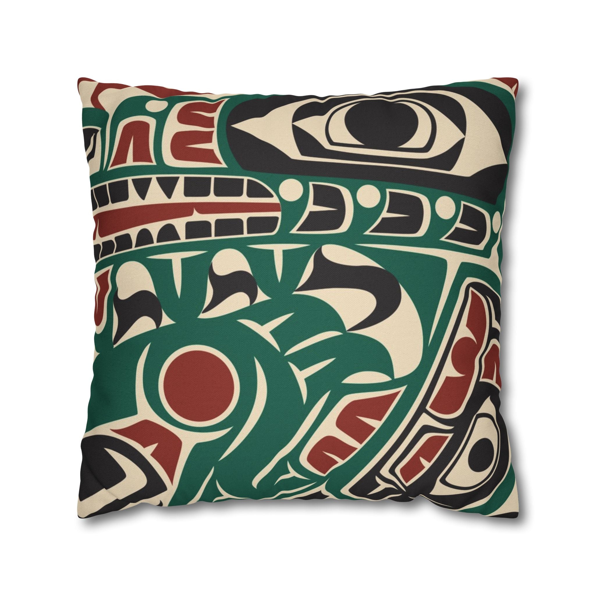 SPIRIT STORYTELLER™ THE SEA MONSTER - SPUN POLY PILLOW COVER CASE