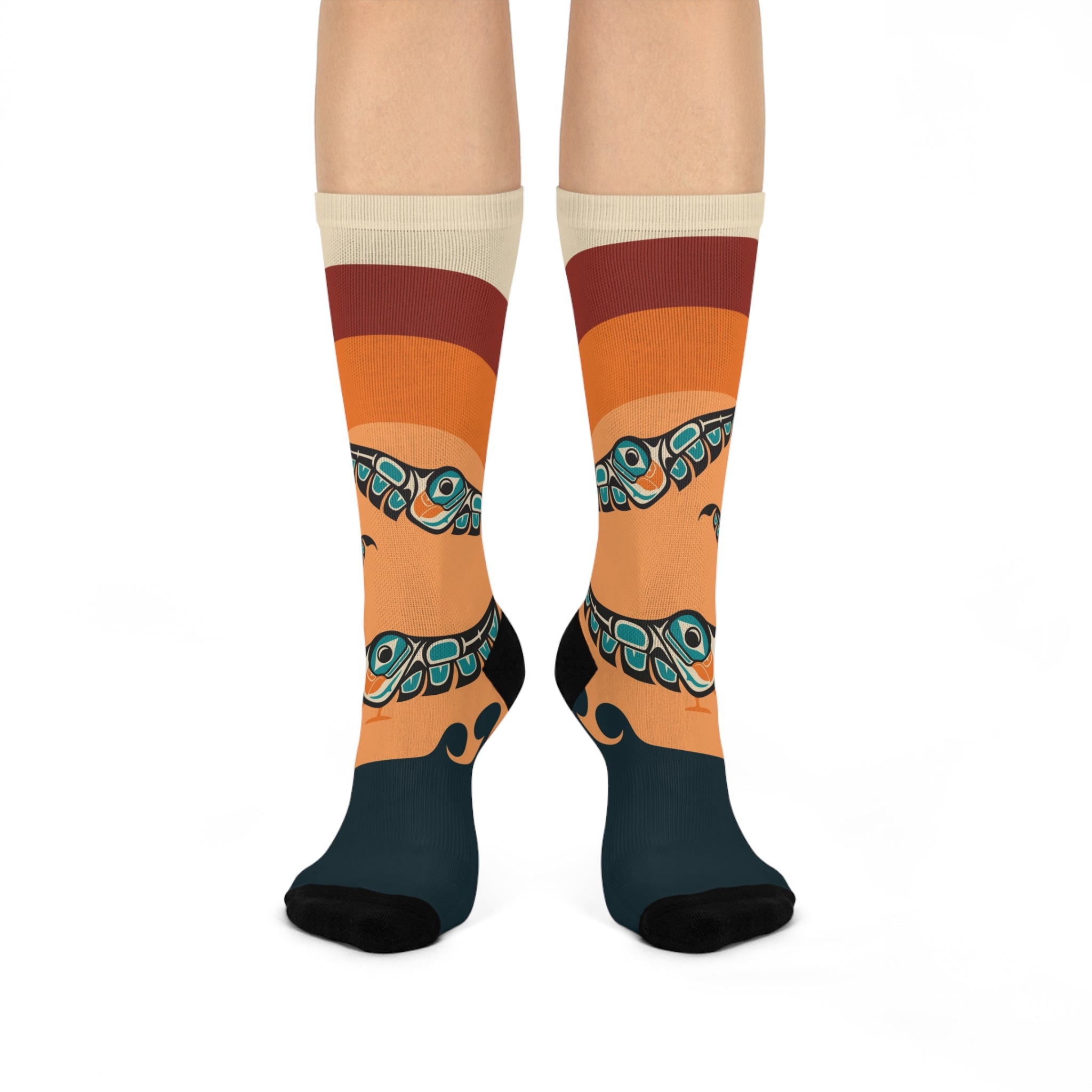 Socks | Classic Tribal Puffins | Signature™ Collection