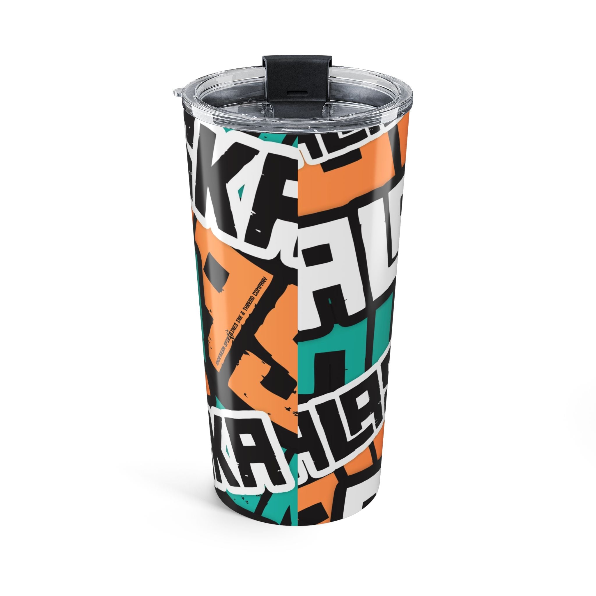 20 oz. Stainless Steel Tumbler w/ Lid - AK Sticker Bomb - AK State Line™ Collection