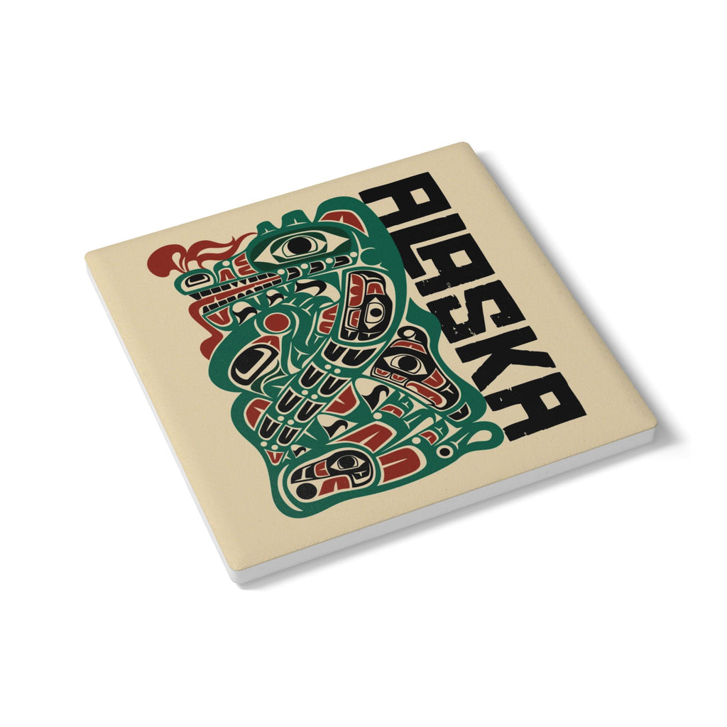 Ceramic Coaster | Alaska Tribal Sea Monster | Stateline Collection
