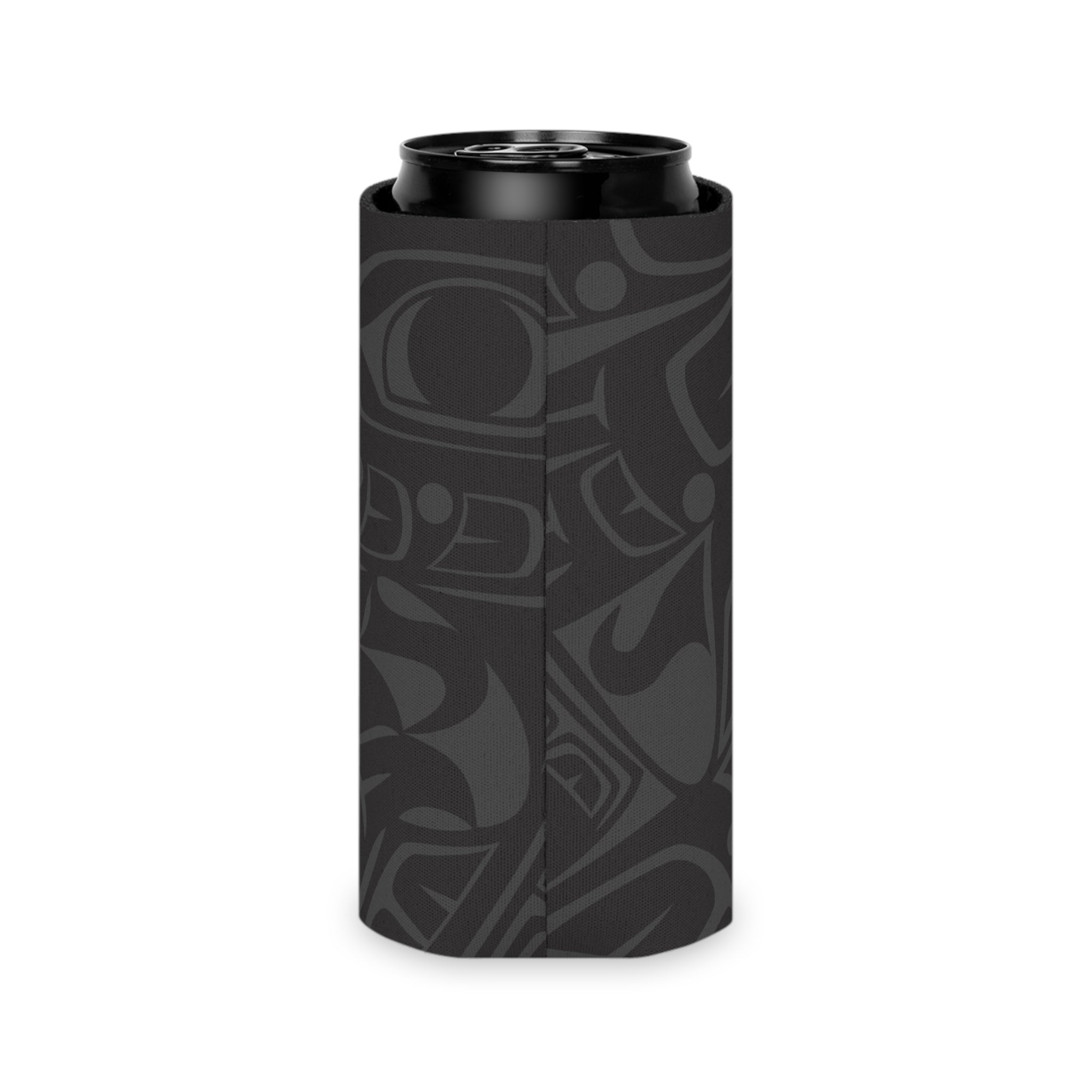 Insulated Can Coolers (Regular & Slim) Classic Tribal Smoky Print - Northern Spiritlines™